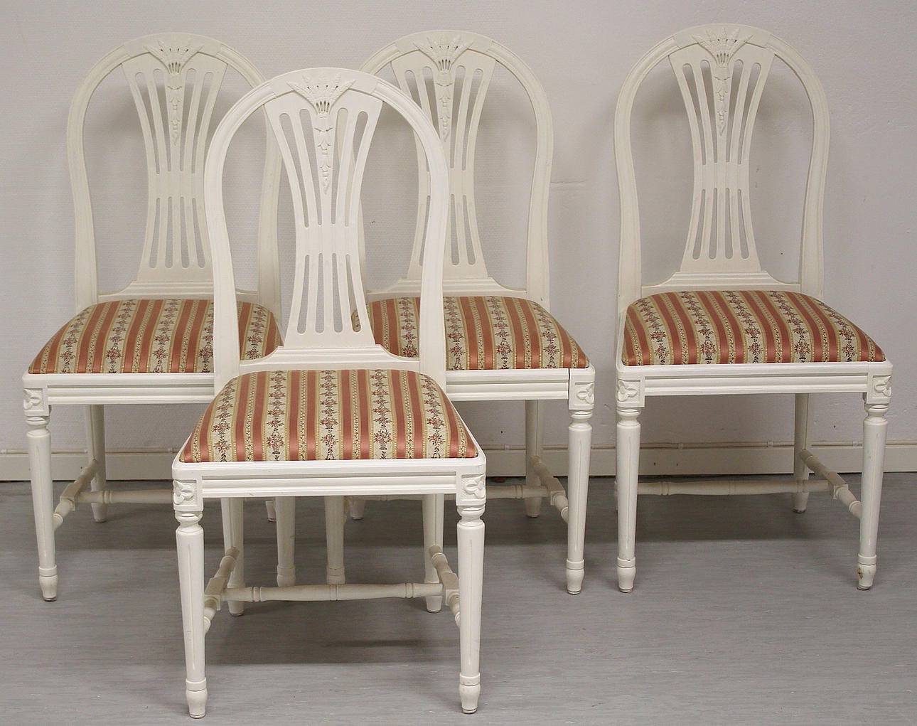 STOL, " Axet " gustaviansk stil, 1900-tal.