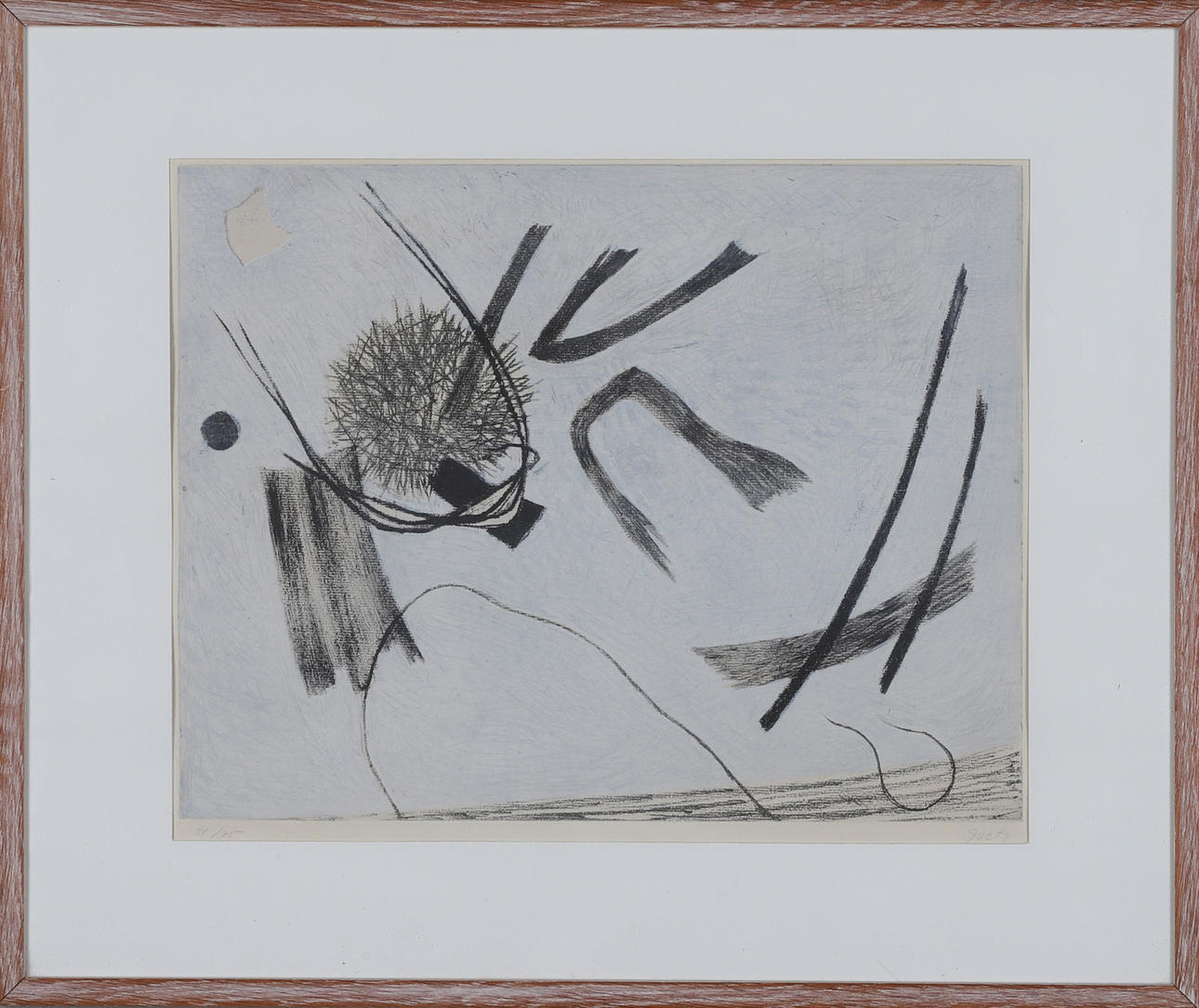 HENRI GOETZ. colour etching, signed and numbered 51/75.