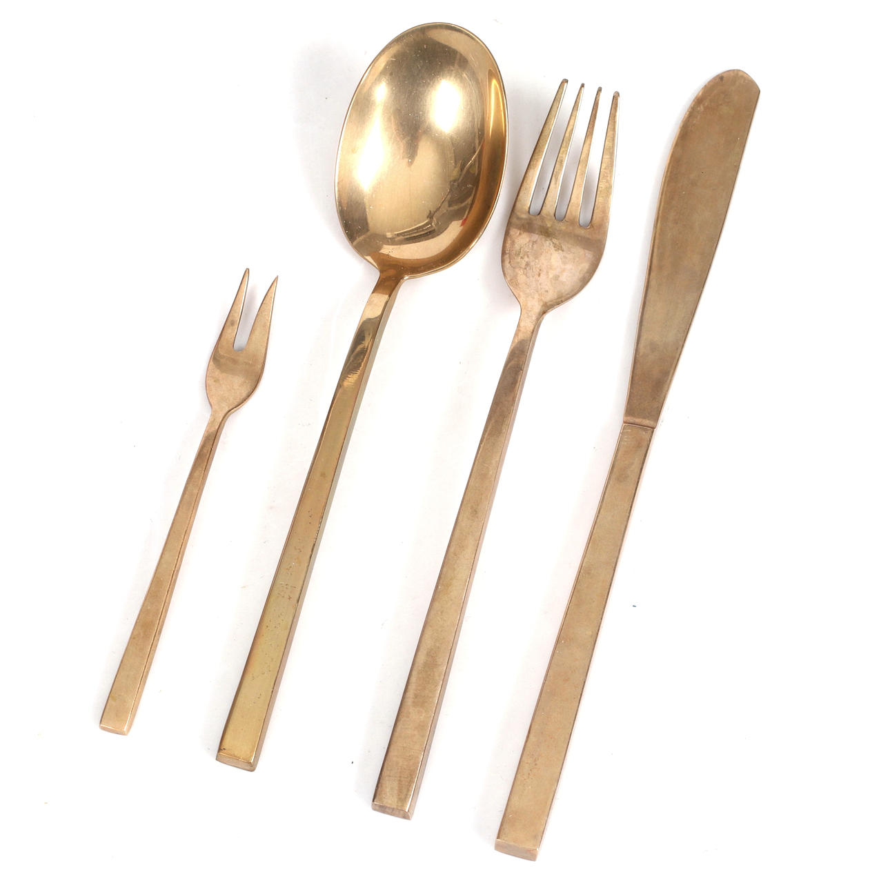 CUTLERY,, bronze, Royal Thai Bronzeware.