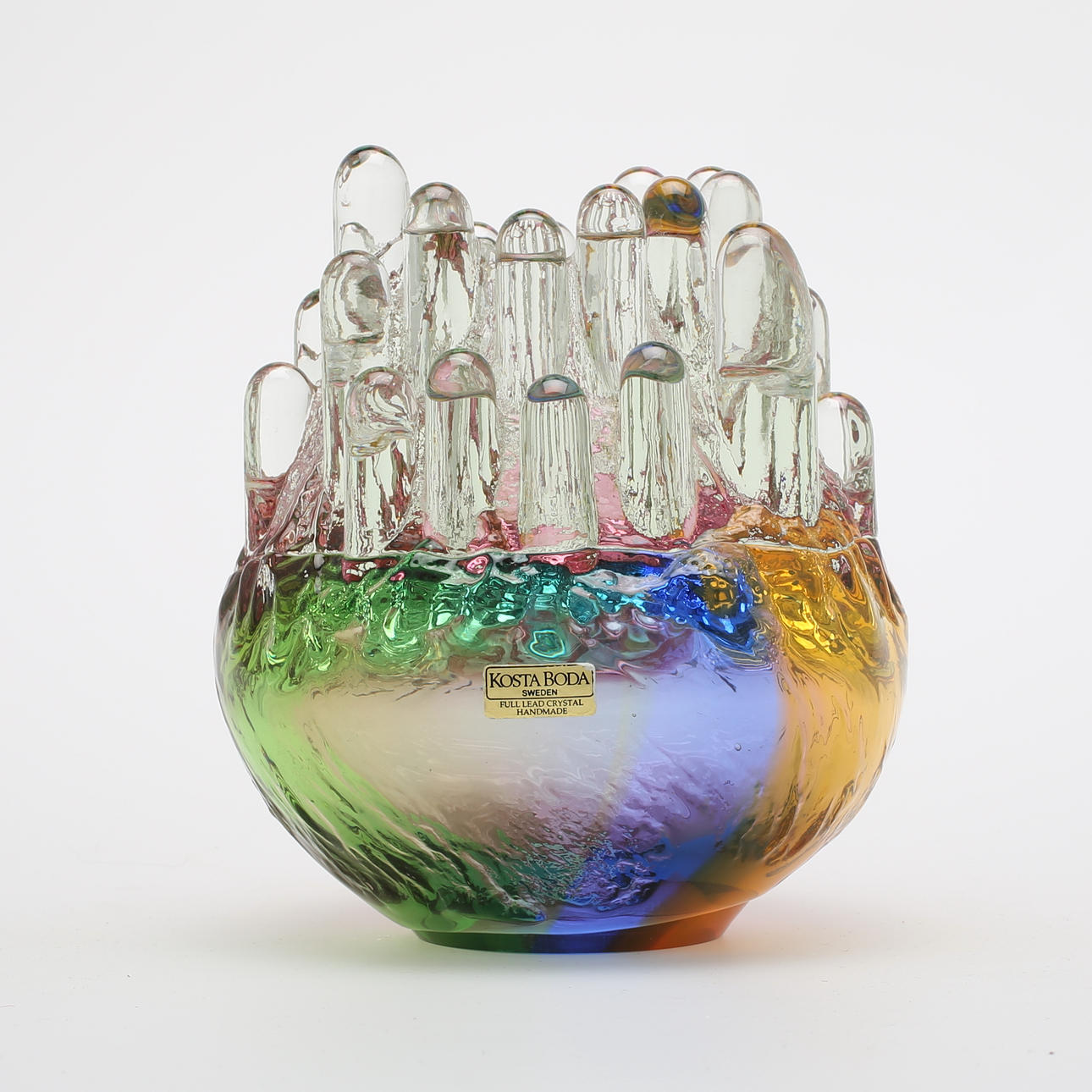 LJUSLYKTA, glas, "Polar", Göran Wärff, Kosta Boda.