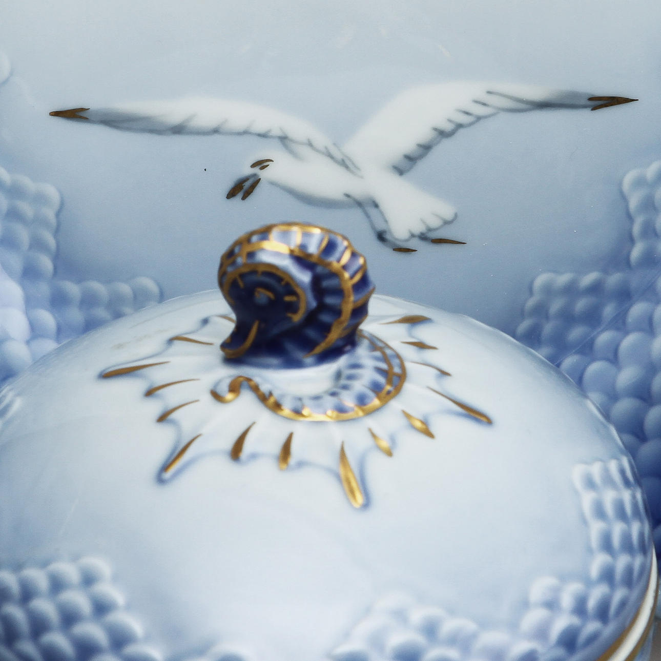 KAFFESERVIS, 44 delar, porslin, "Måsen" Bing & Gröndahl.