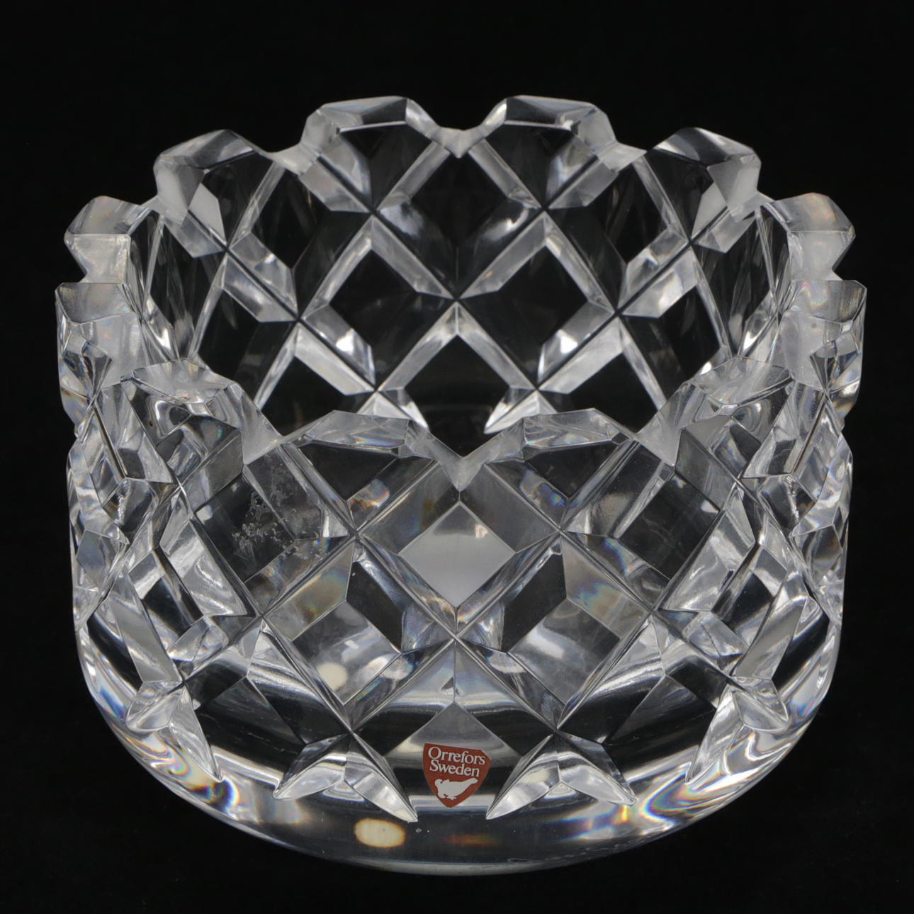 GUNNAR CYRÉN. SKÅL, glas, Orrefors, Sofiero, signeret.