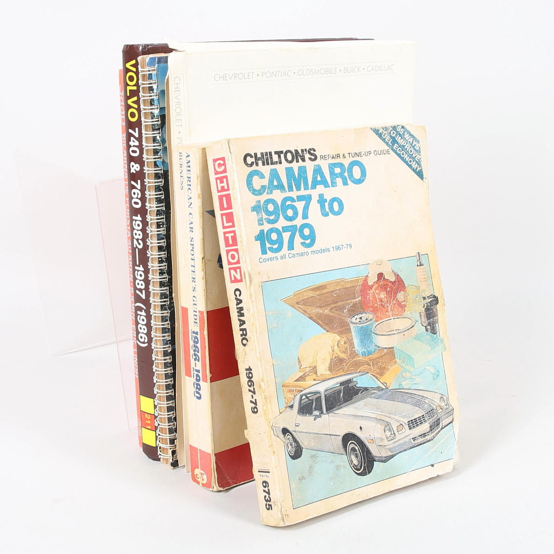 LIBROS, 6 piezas, sobre coches.