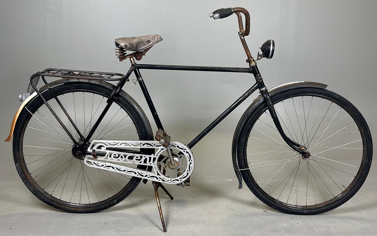 A 20th century Crescent men's bicycle.