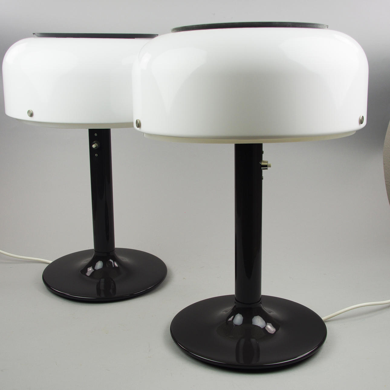 BORDSLAMPOR, 1 par, "Knubbling", Ateljé Lyktan, design Anders Pehrsson.