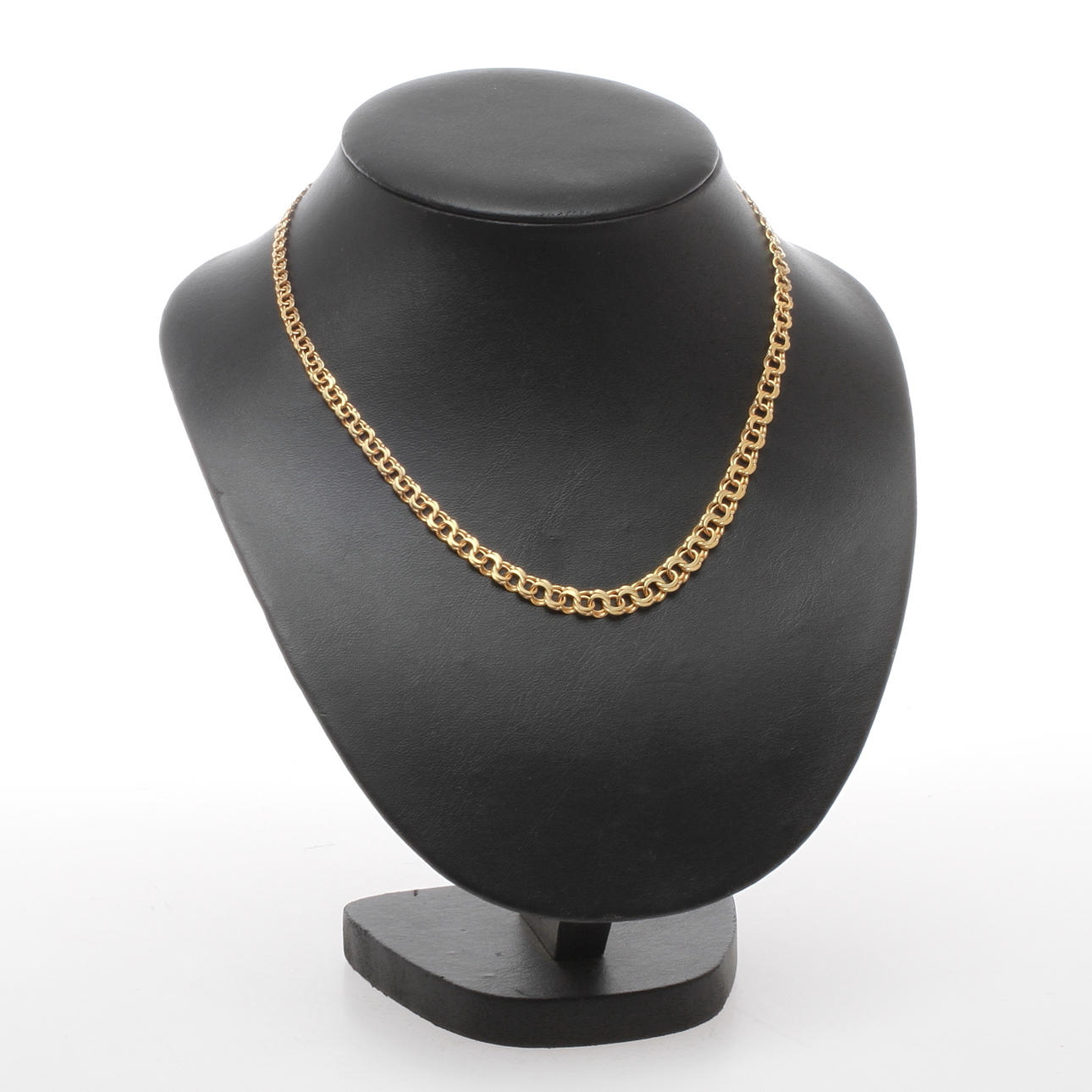 HALSKEDJA, 18k guld, 1900-tal.