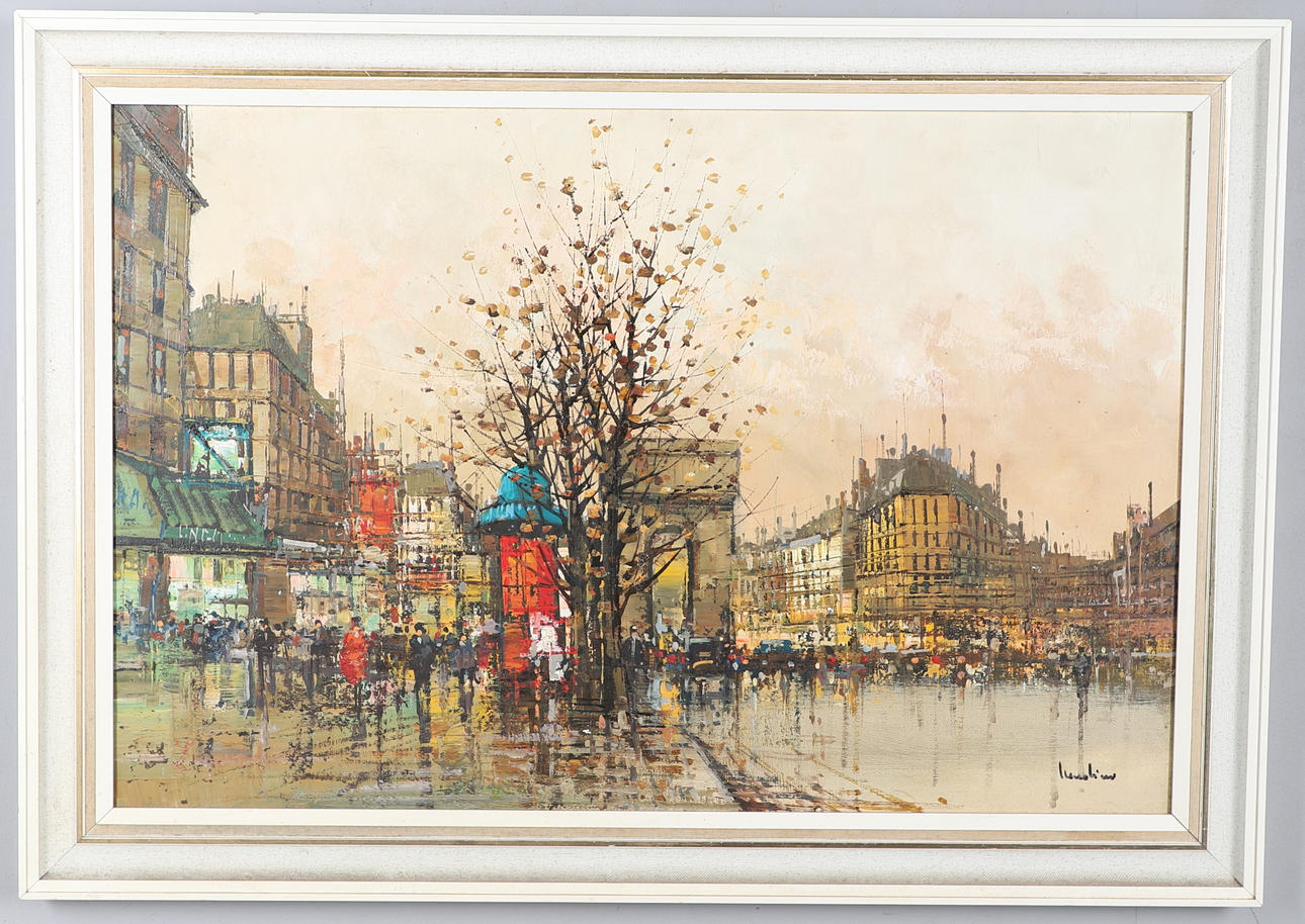 ATTRIBUTED TO BRUNO NARDINI (B.1932). PARIS SCENE.