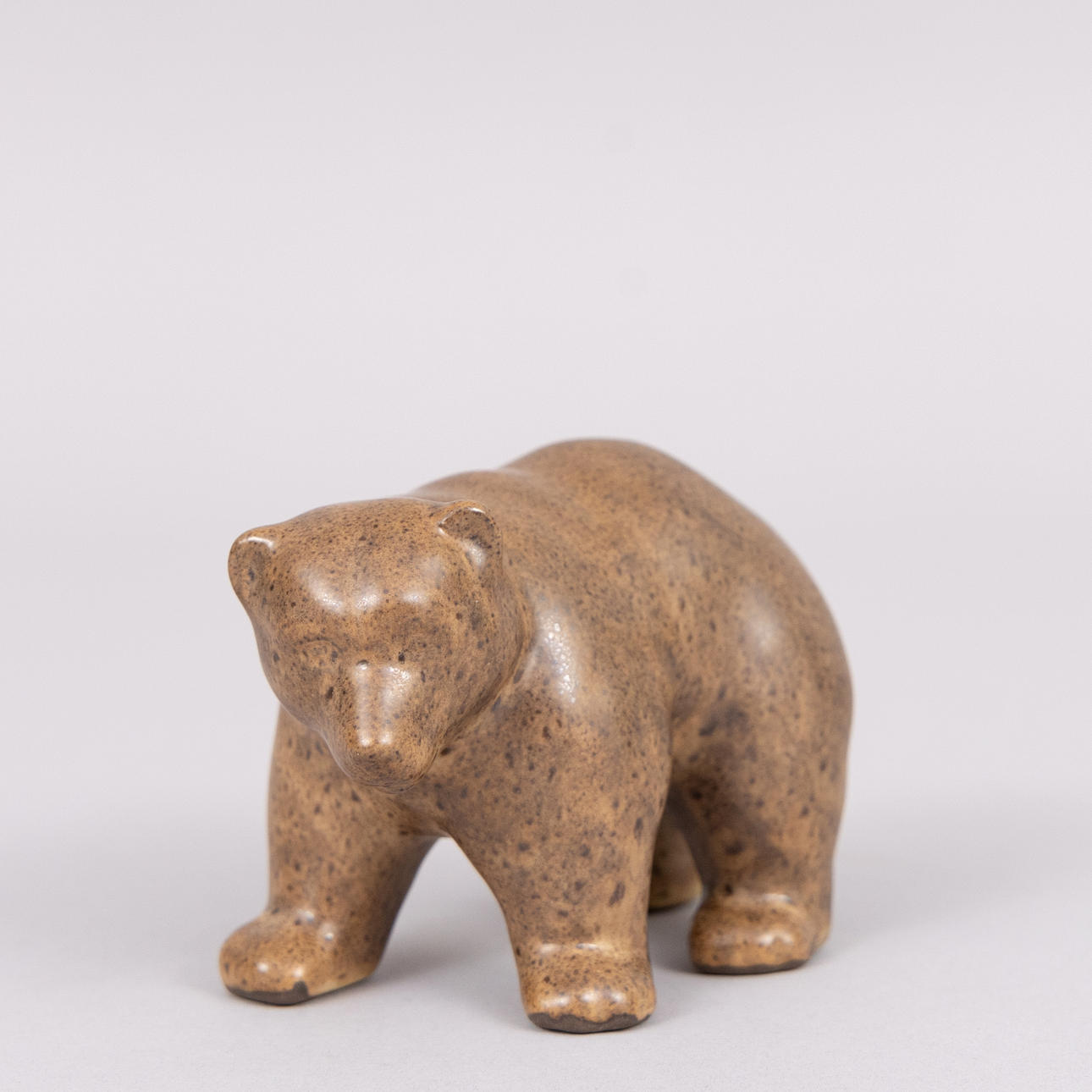 BJÖRN, glazed earthenware, Løvemose, Denmark.