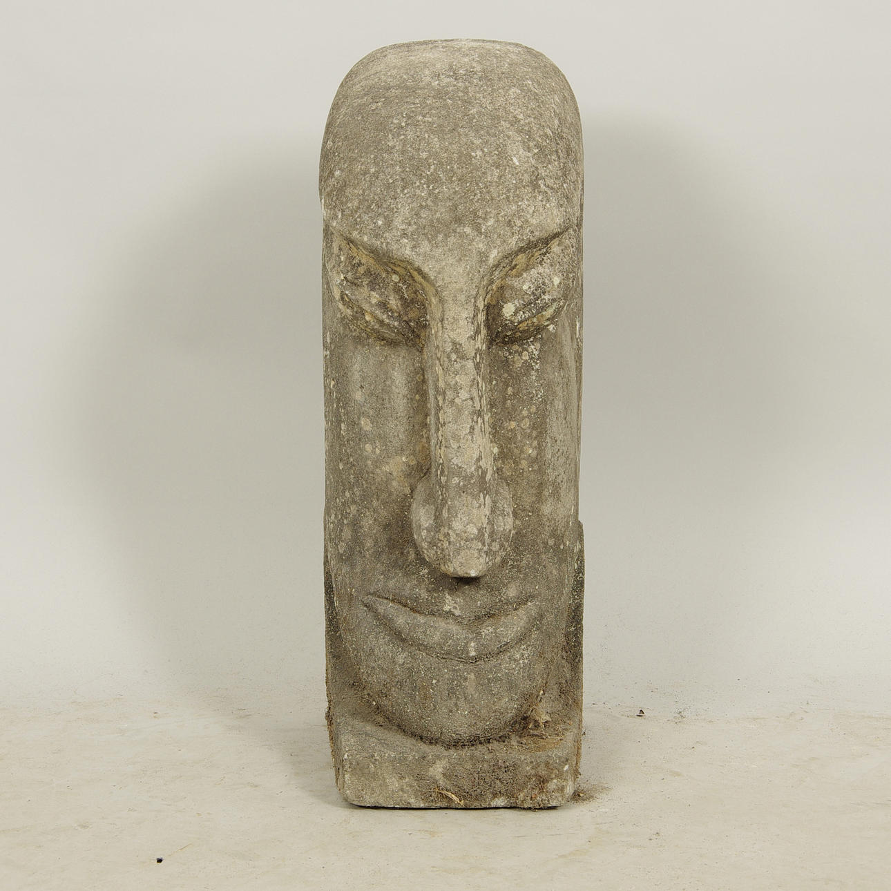 SKULPTUR, motiv från Påskön, lavasten.