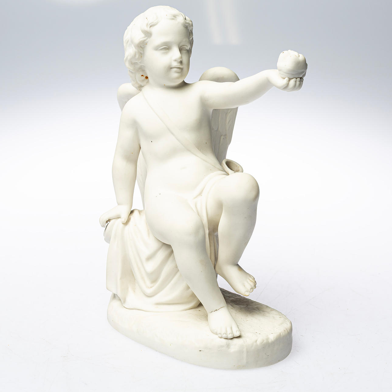 FIGURIN, parian, "Amorin", Gustavsberg.