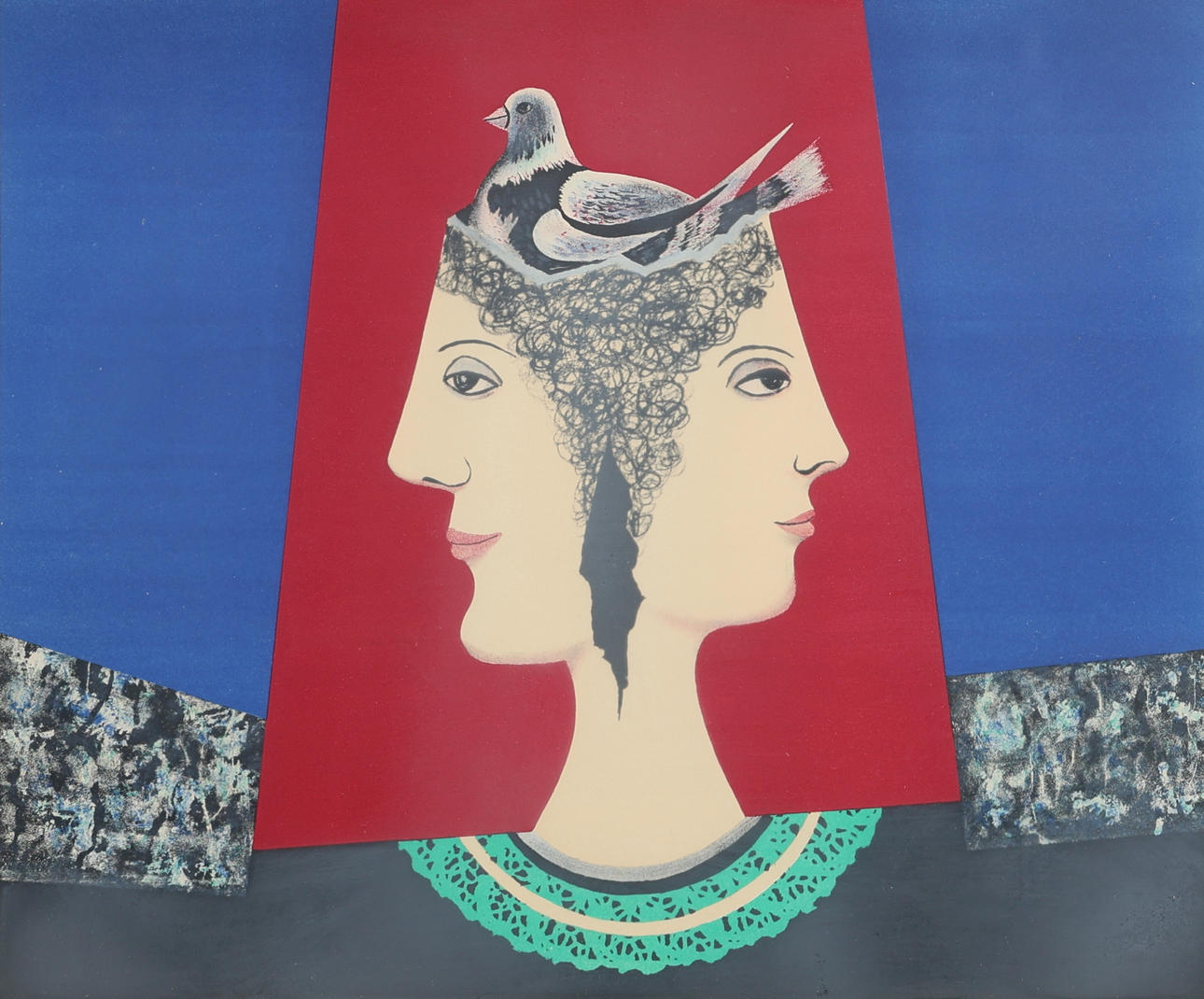 ESAIAS THORÉN. Lithograph, no. 162/350, signed and dated 1972.