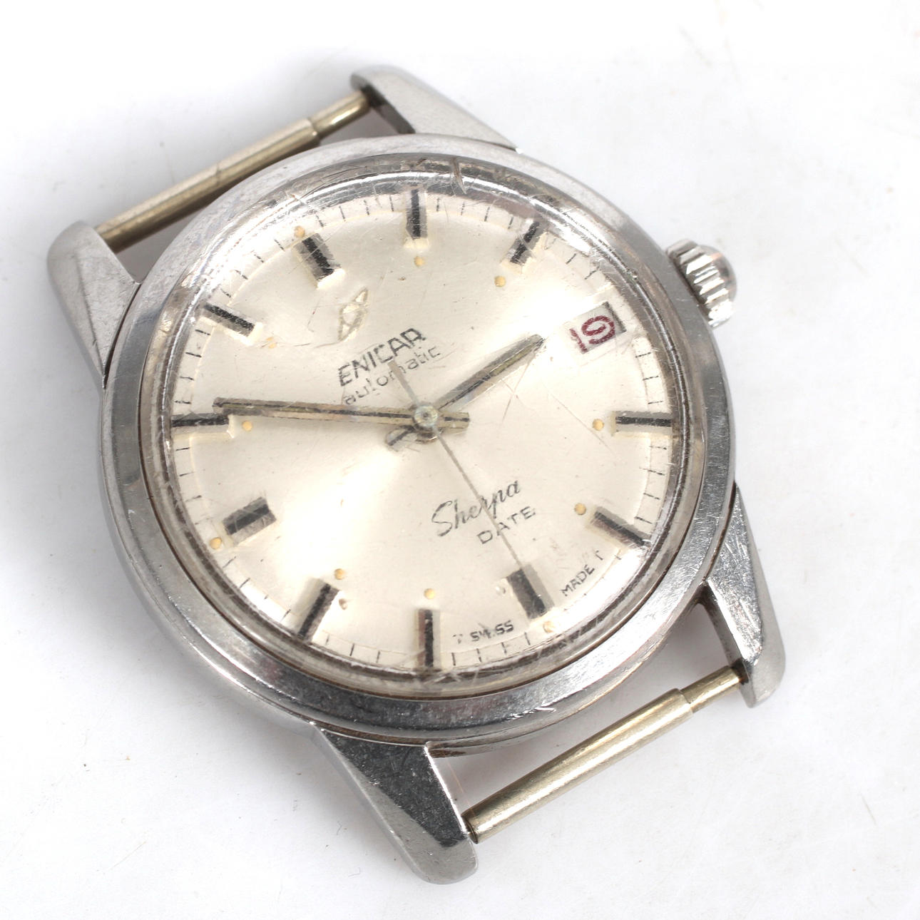 WRIST WATCH, automatic, Sherpa Date Enicar.