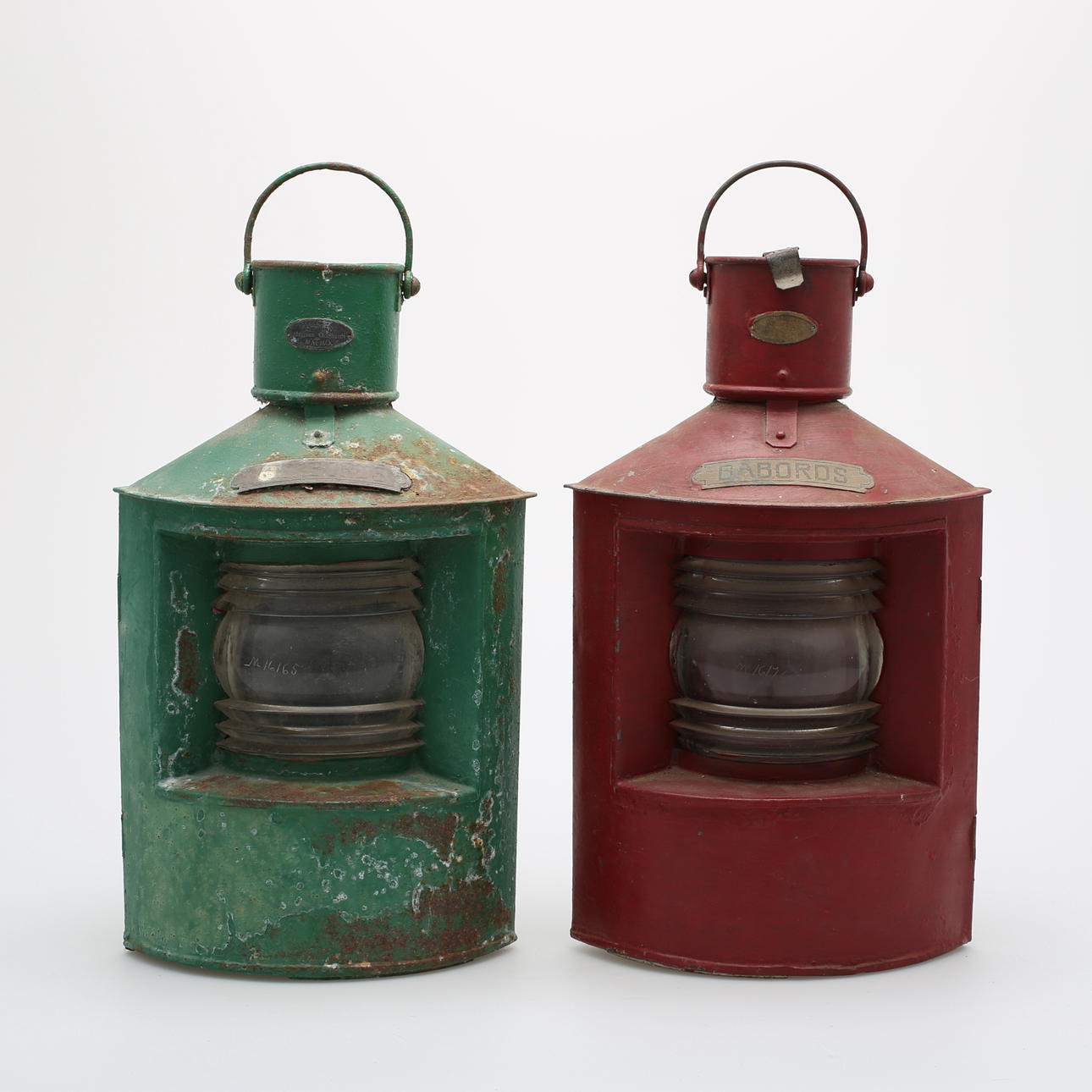 LANTERNOR, ett par, Aktiebolaget Herman Gotthardt, Malmö, 1900-talets början.