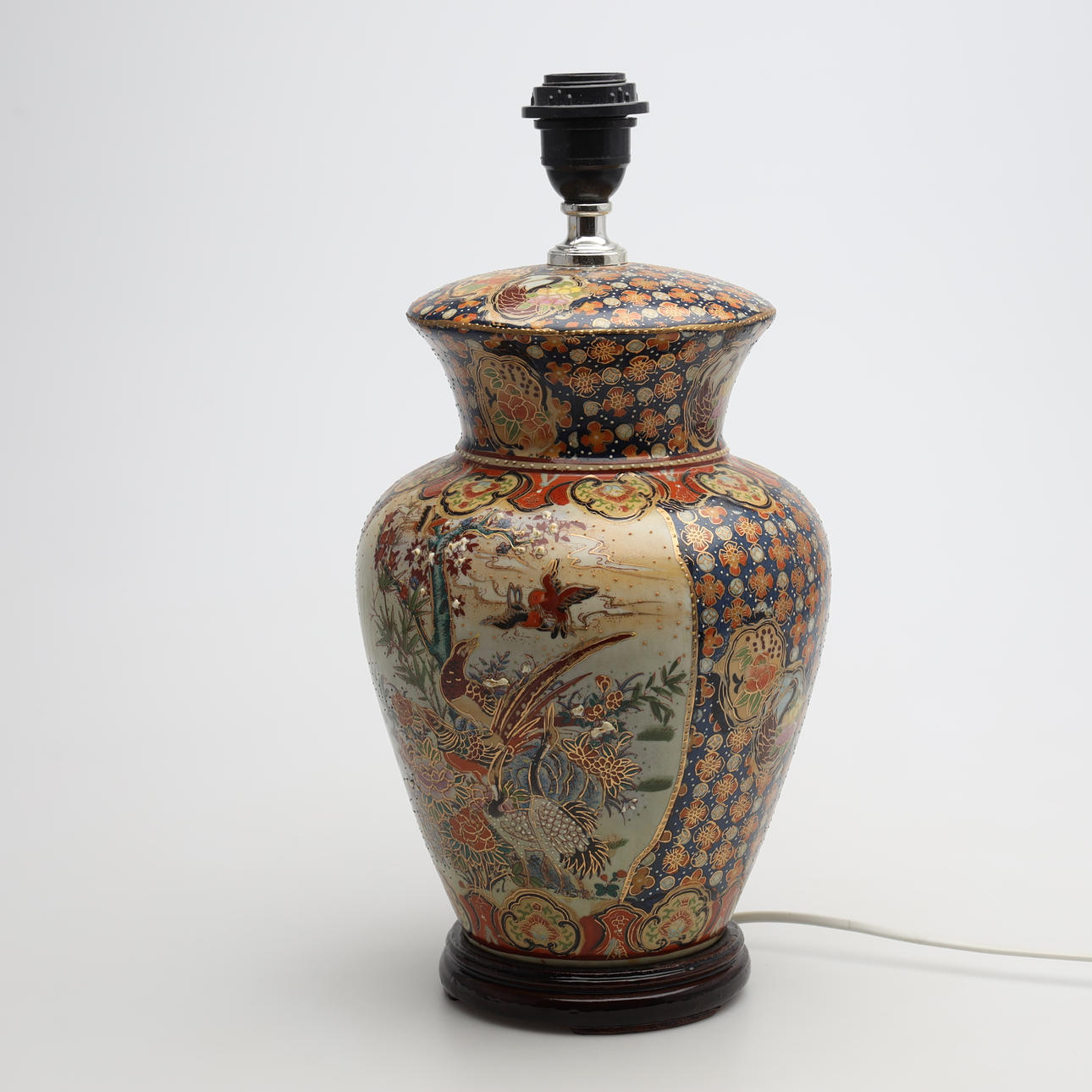 BORDSLAMPA, keramik, Asien.