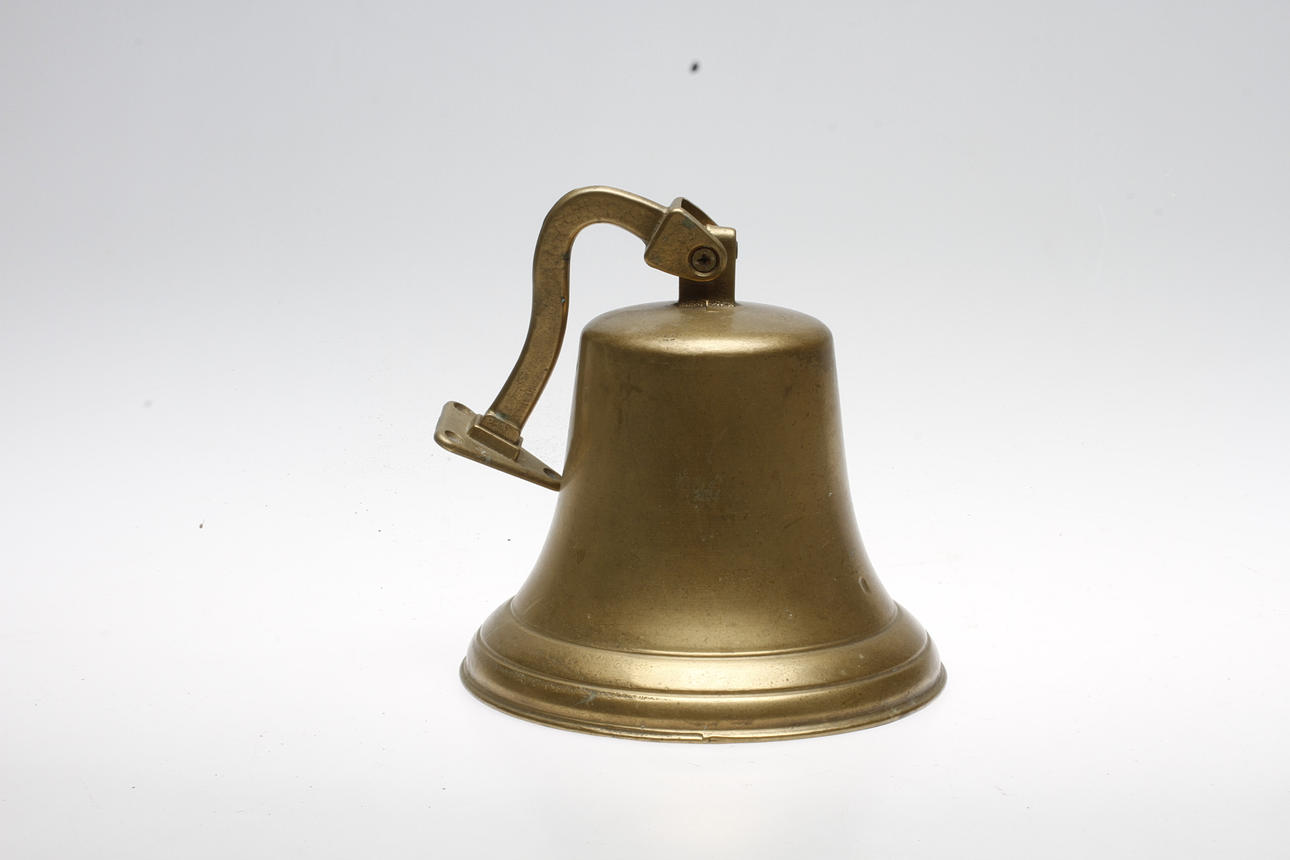VÄLLINGKLOCKA, mässing, 1900-tal.