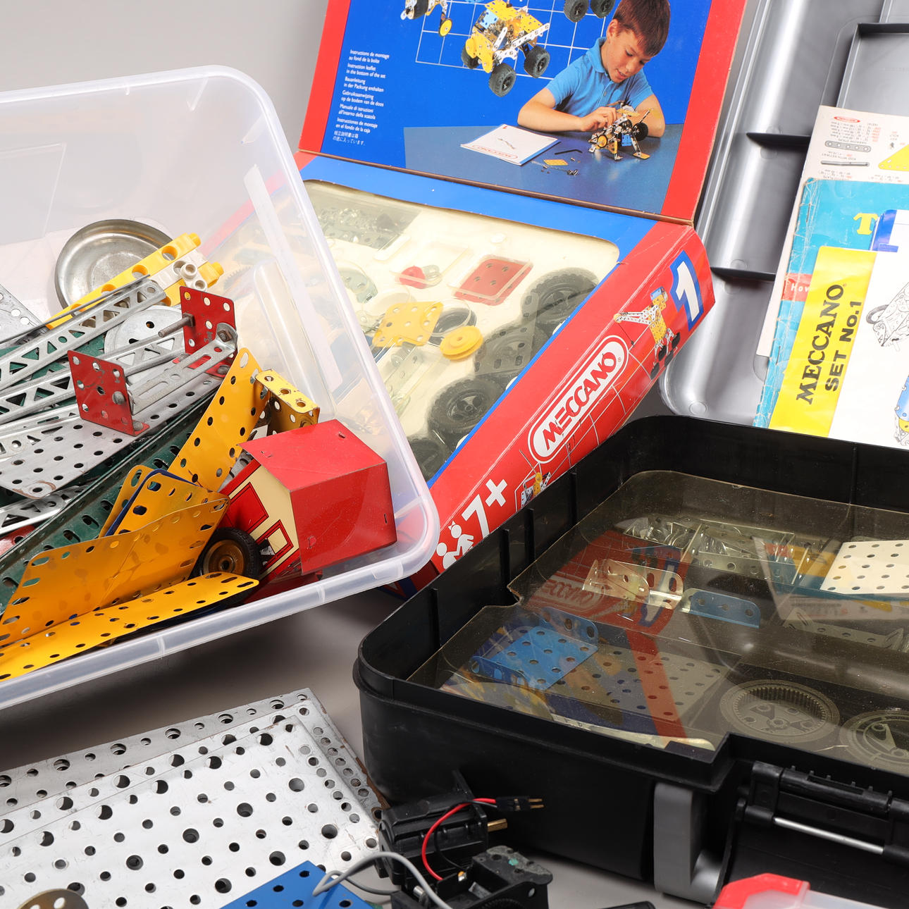 MECCANO mm, parti, 1900-tal.