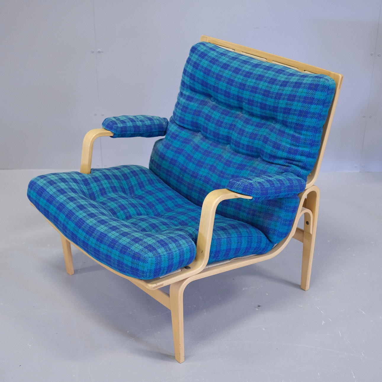 BRUNO MATHSSON. LÆNESTOL, „INGRID“, TIL DUX.