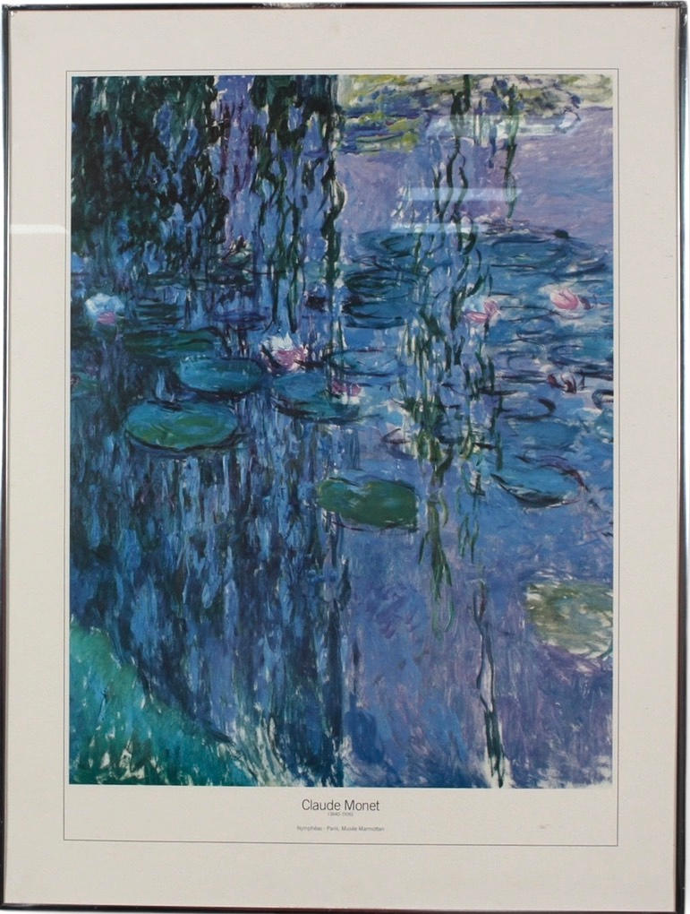 CLAUDE MONET. After. Poster.