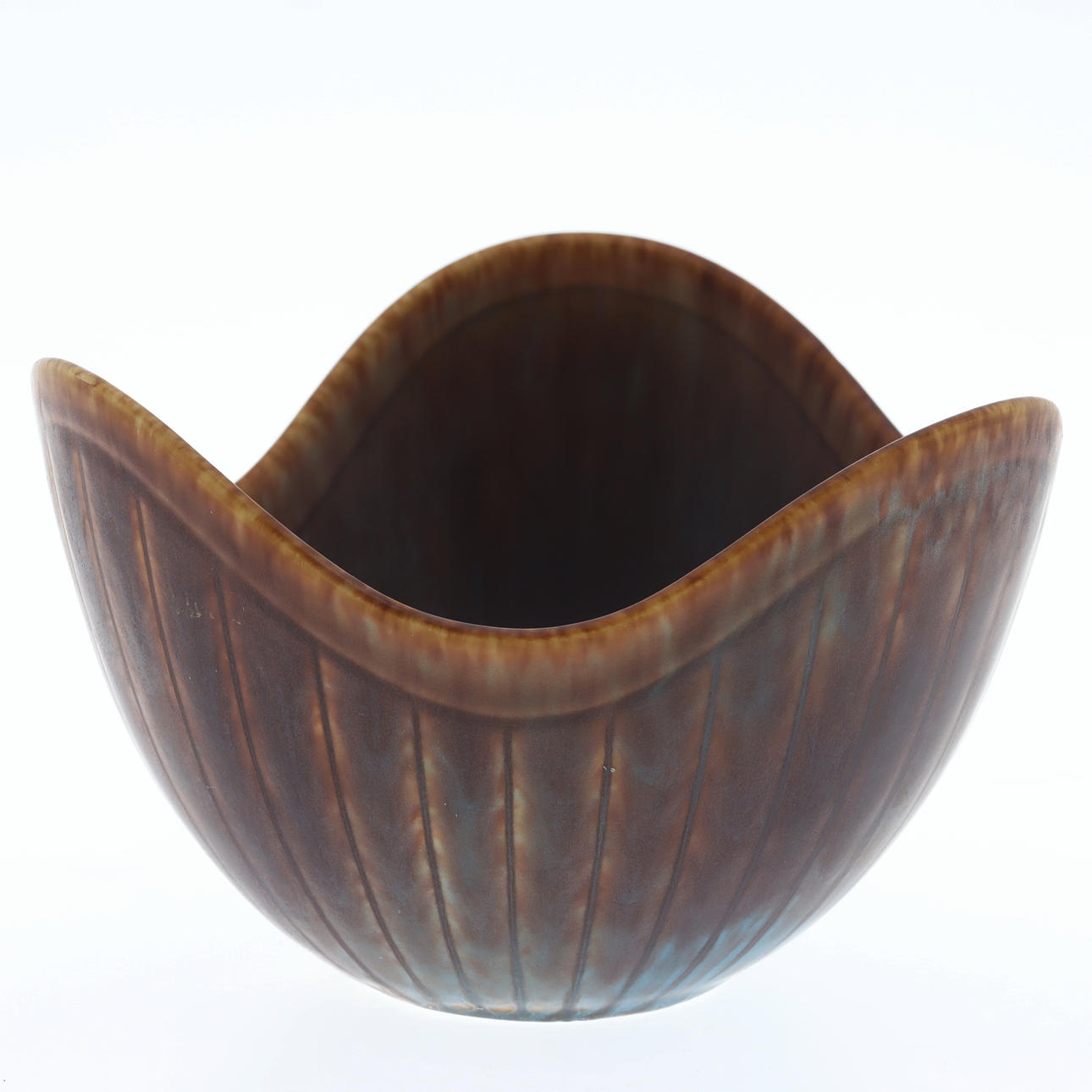 GUNNAR NYLUND. Kulho, harppulasite, kivitavara, Rörstrand.