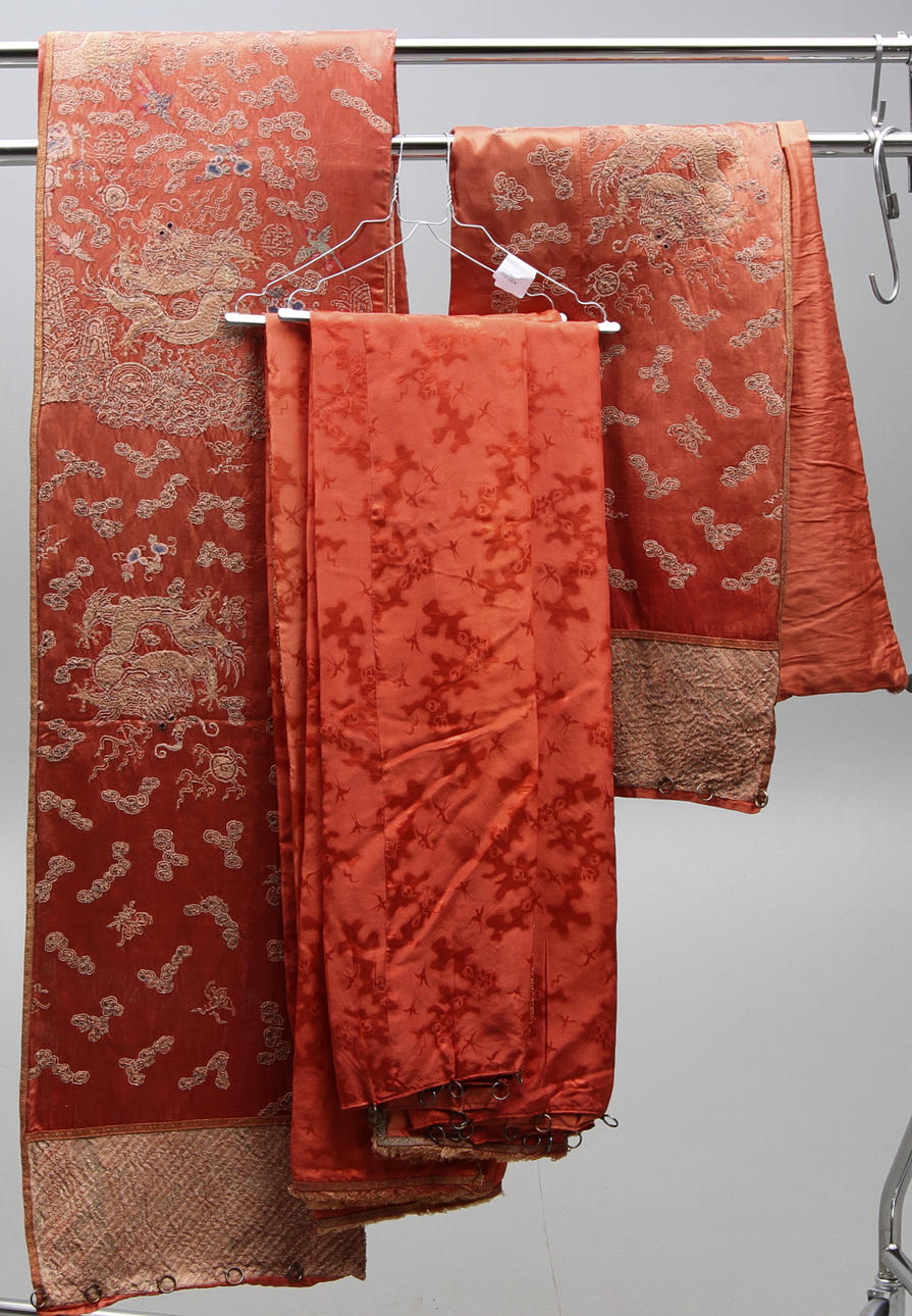 GARDINUPPSÄTTNING, kinastil 1920-tal.Från Kinarummet Sjögestadbro.