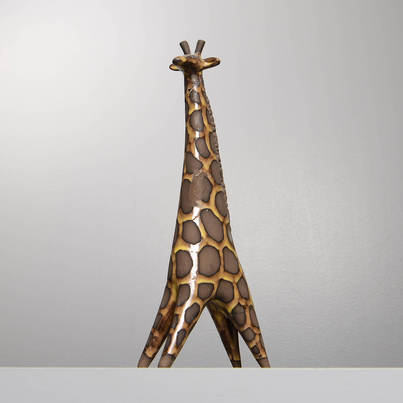 TAISTO KAASINEN. Giraffe, Upsala-Ekeby, 1954-57. Ceramics