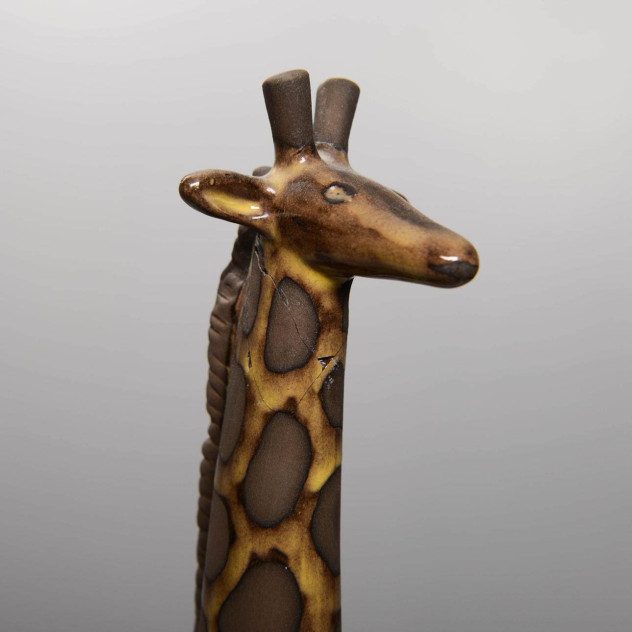 TAISTO KAASINEN. Giraffe, Upsala-Ekeby, 1954-57. Ceramics