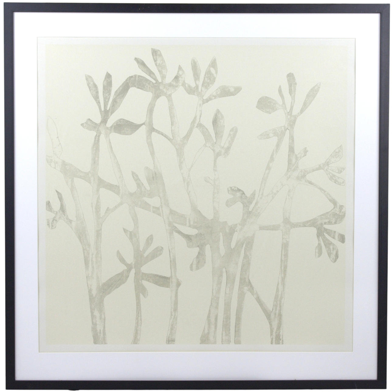 NICOLAS LE BEUAN BENIC. Silkscreen, vegetation, not signed.