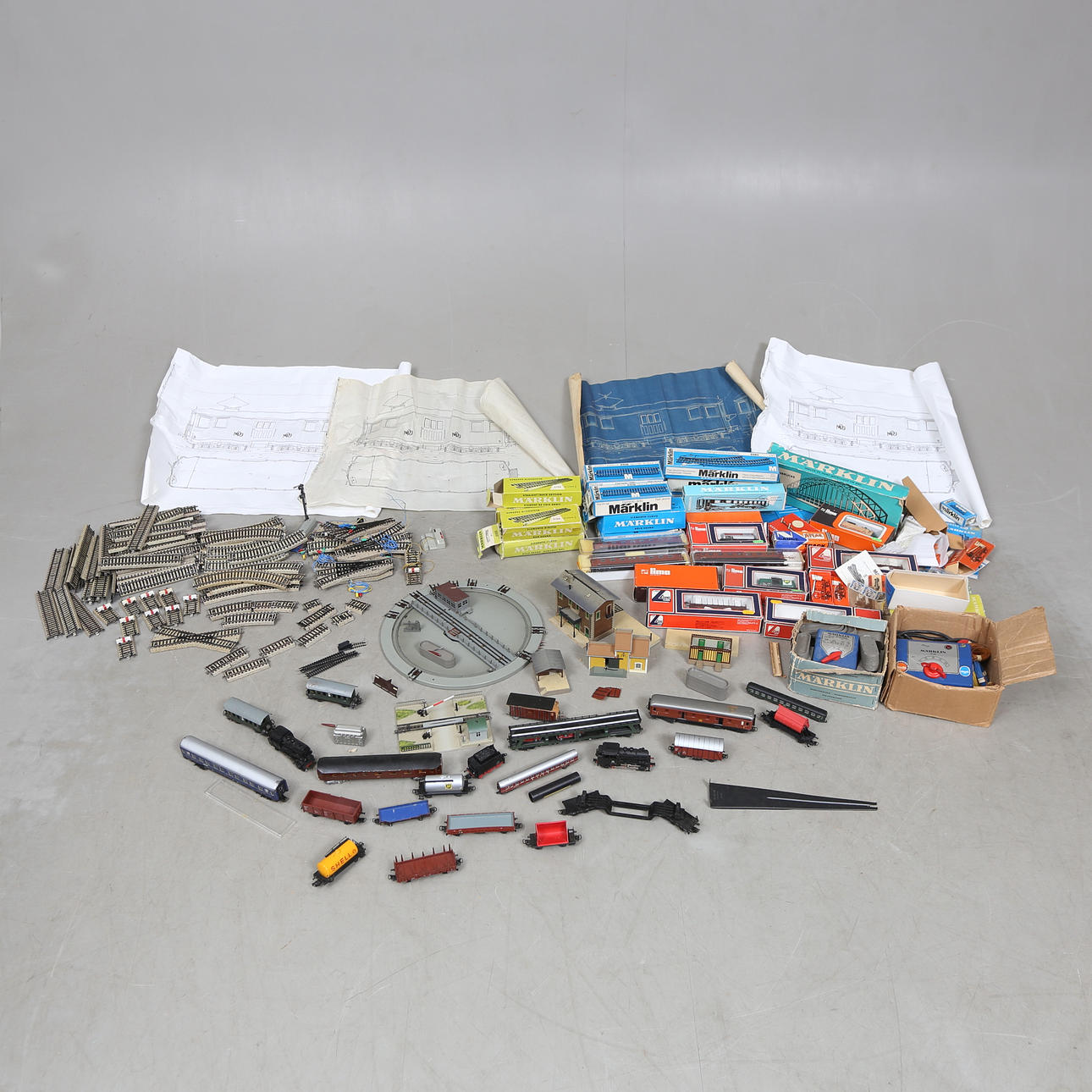 PARTI MODEL TOGRELATED, b.la. Marklin.