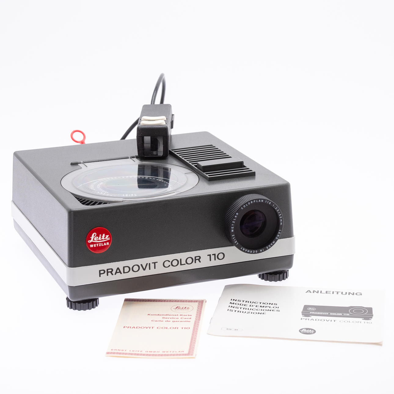 Leitz Prodovit Color 110 slide projector.