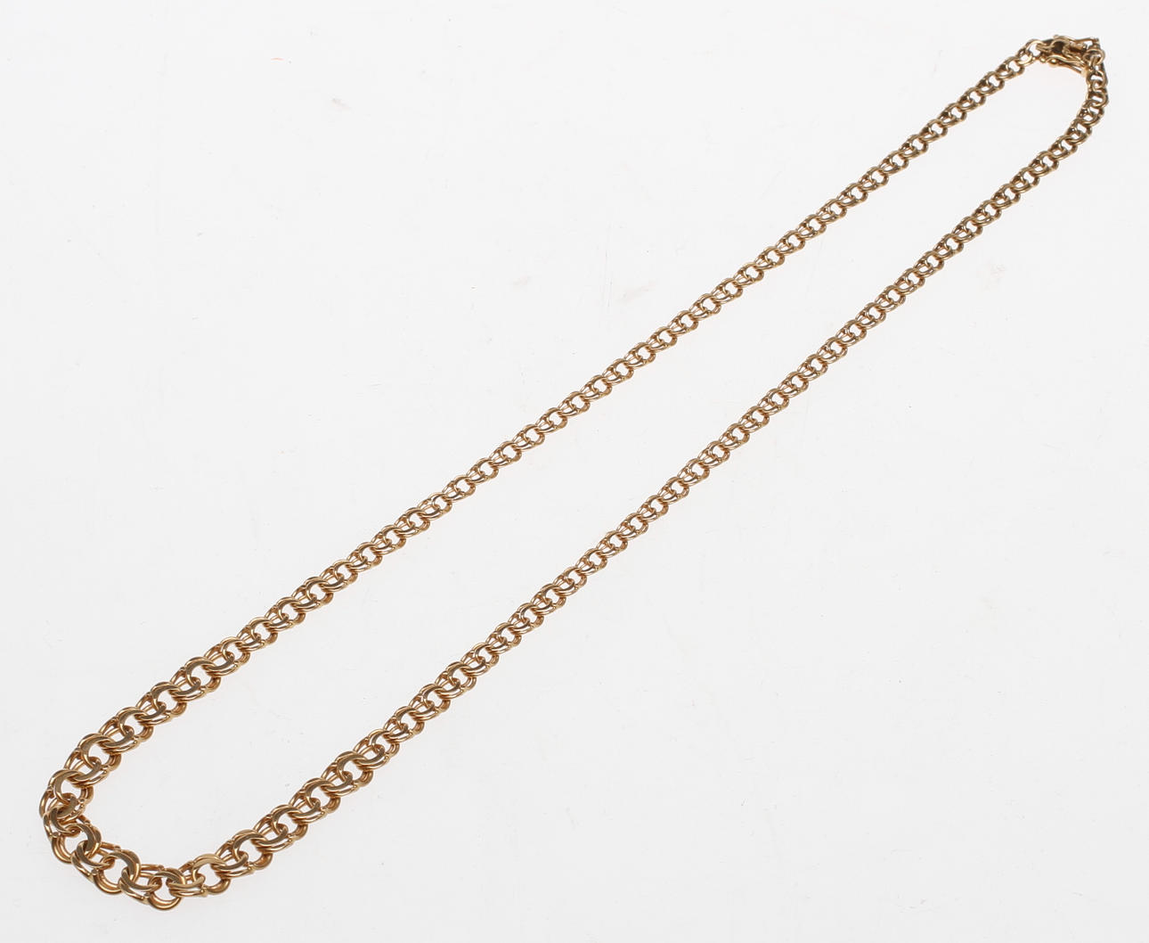 HALSBAND, 18k guld, vikt ca 14,6 gram.