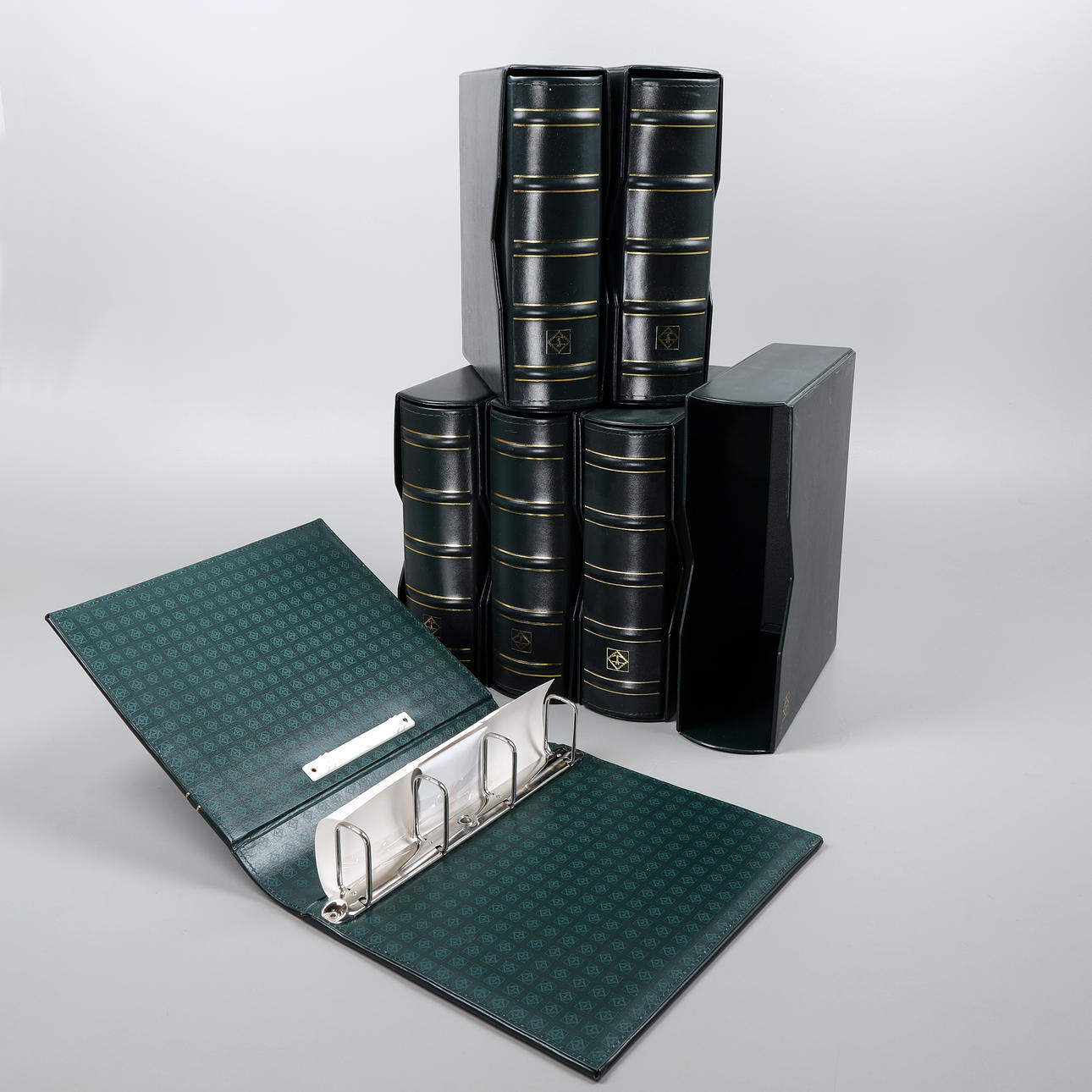 Stamp holders, 6 pcs Leuchtturm Optima, 1900/2000s.