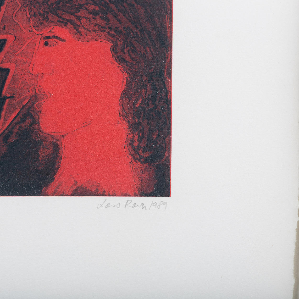 LARS RAVN (FÖDD 1959). Komposition, etsning. Konst - Grafik - Auctionet