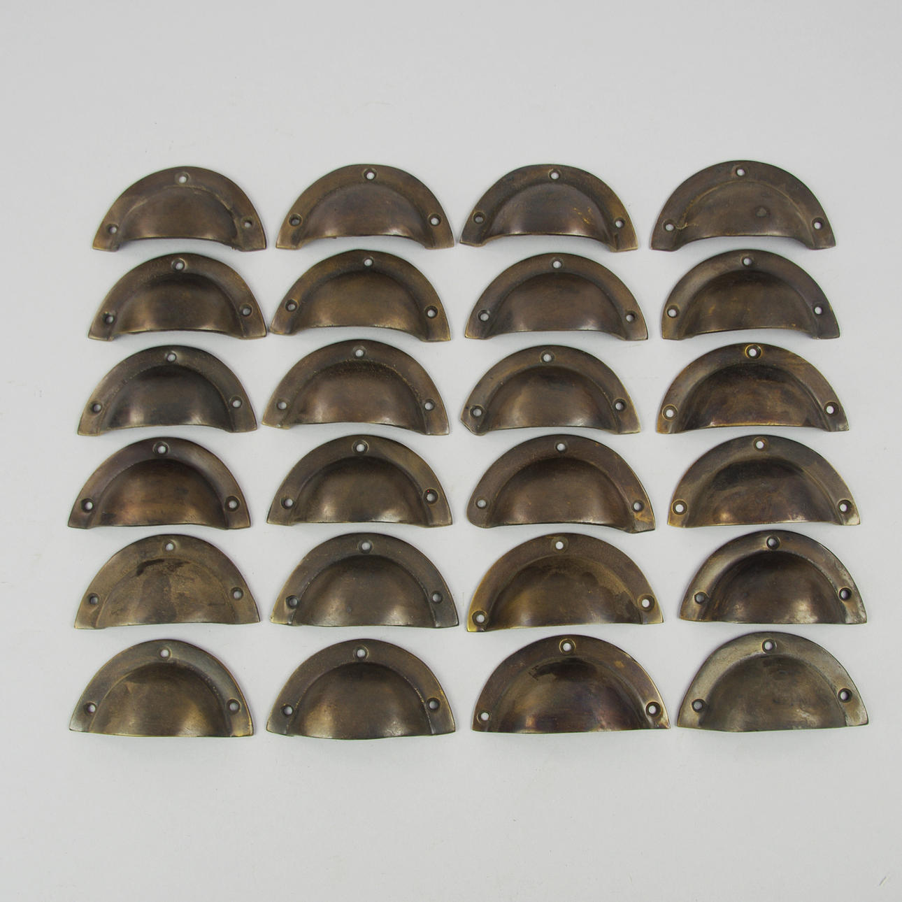 DRAGBESLAG, 24 stycken, metall.