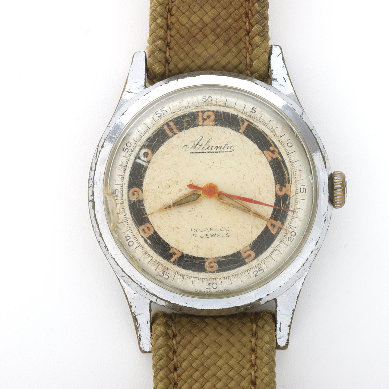WRISTWATCH Atlantic 17 jewels, automatic, 1950s.
