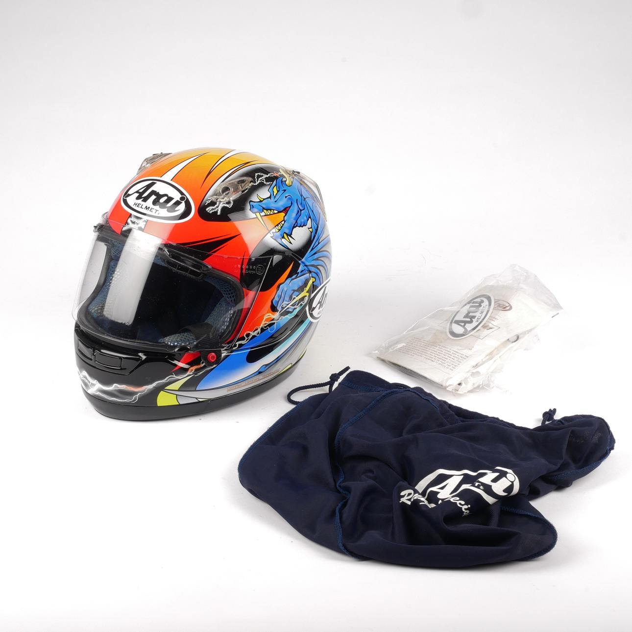 MOTORCYCLE HELMET. Arai, Japan.