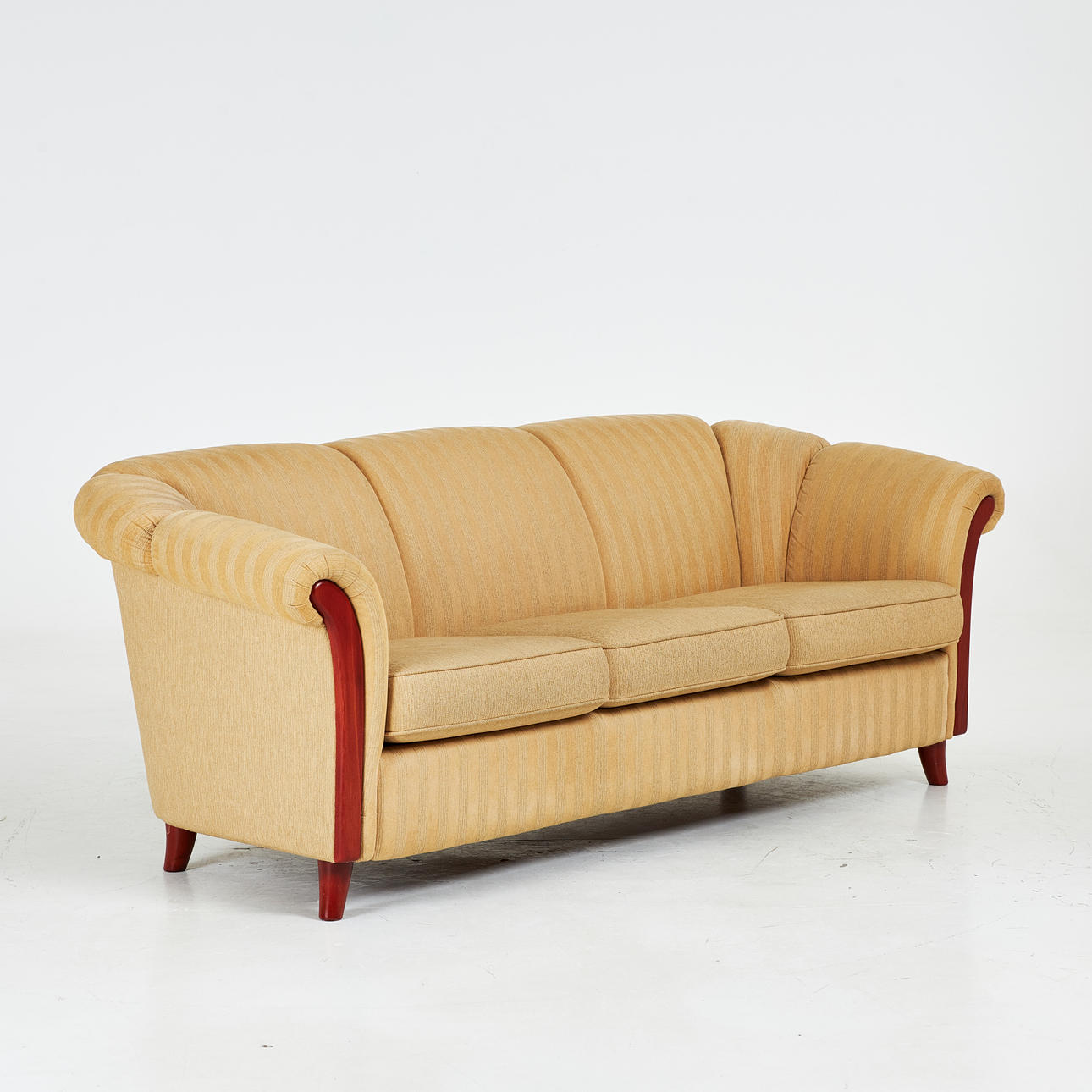 BRÖDERNA ANDERSSON, Ein Sofa, lose Sitzfläche aus Plüsch, mit Fliesen markiert, modern.