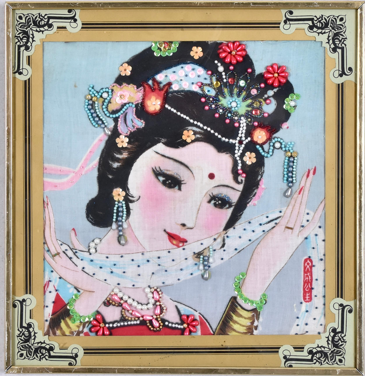 UNKNOWN ARTIST, collage, China.