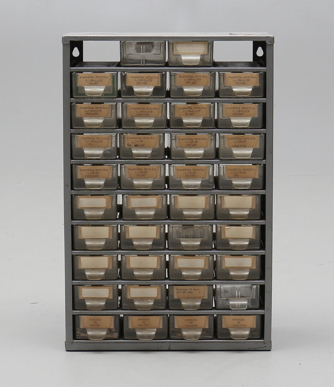 SORTIMENTSSKÅP, Raaco, 1900-tal.