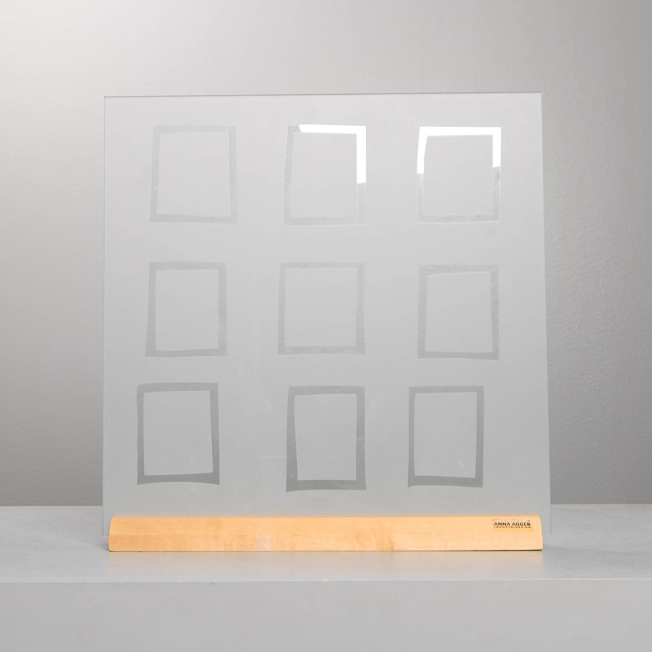 ANNA AGGER. Vinduesskærm, 21. århundrede.