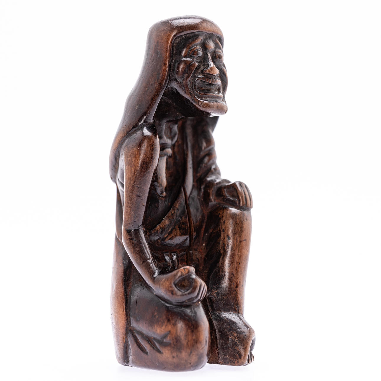 Japanischer Netsuke einer Yamauba, Japan, 19. Jh.