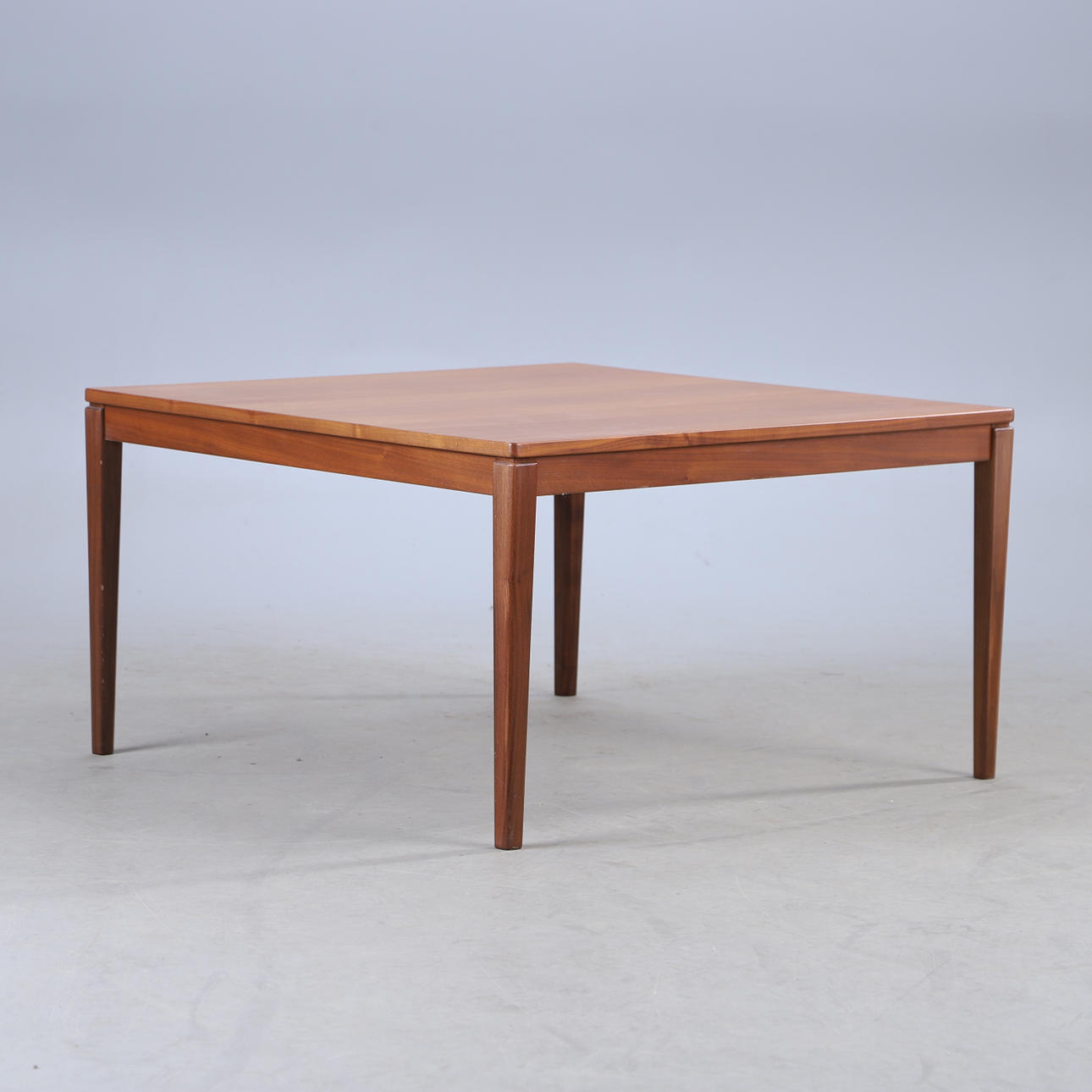 A mid 20th century walnut coffee table.