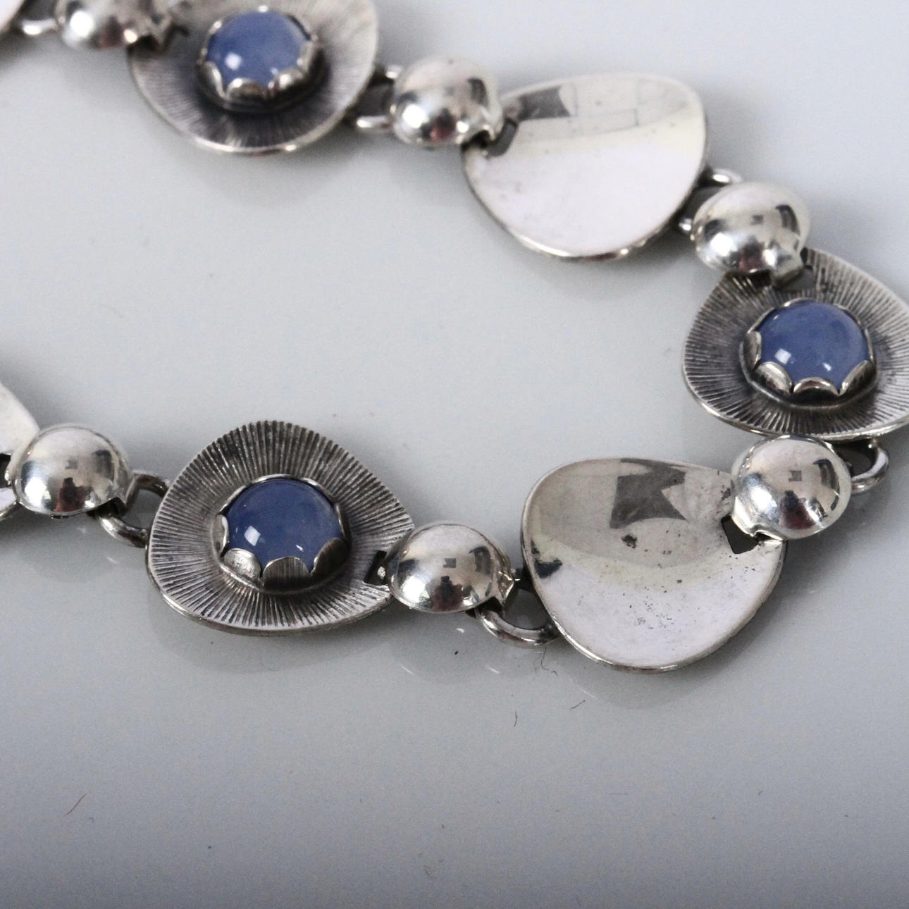 A silver bracelet, Alton, Falköping, 1963.