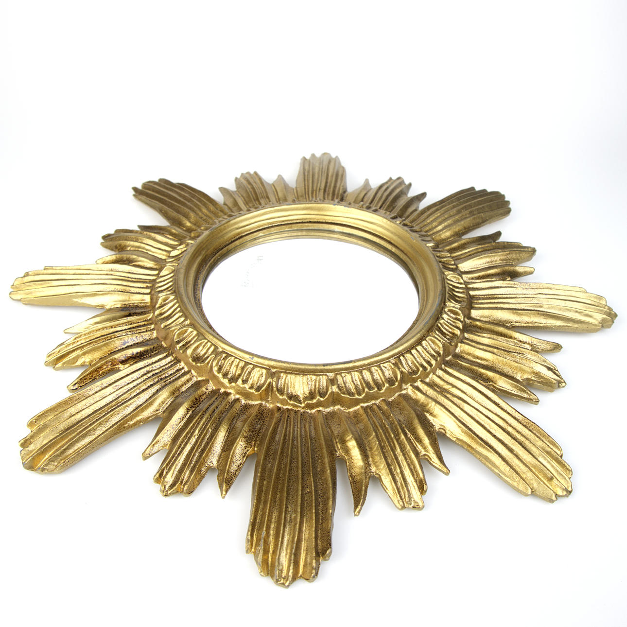 A bronze sun mirror, Italy, 20th century.