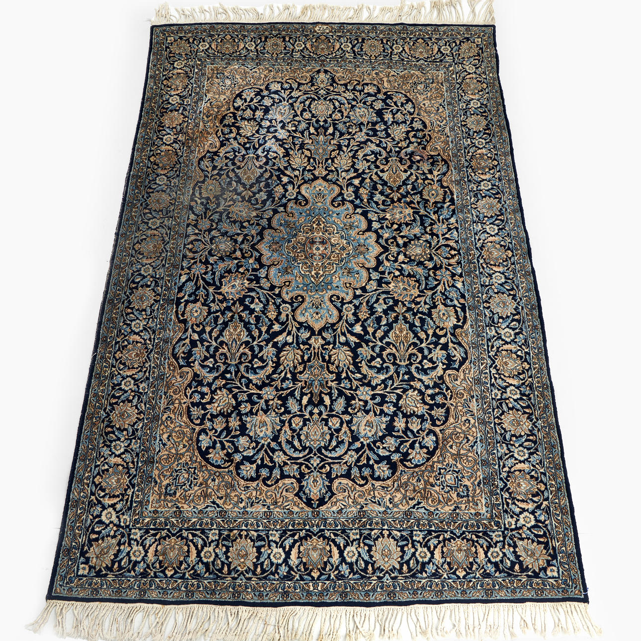 ALFOMBRA ORIENTAL, Keshan, ca 284x181 cm.