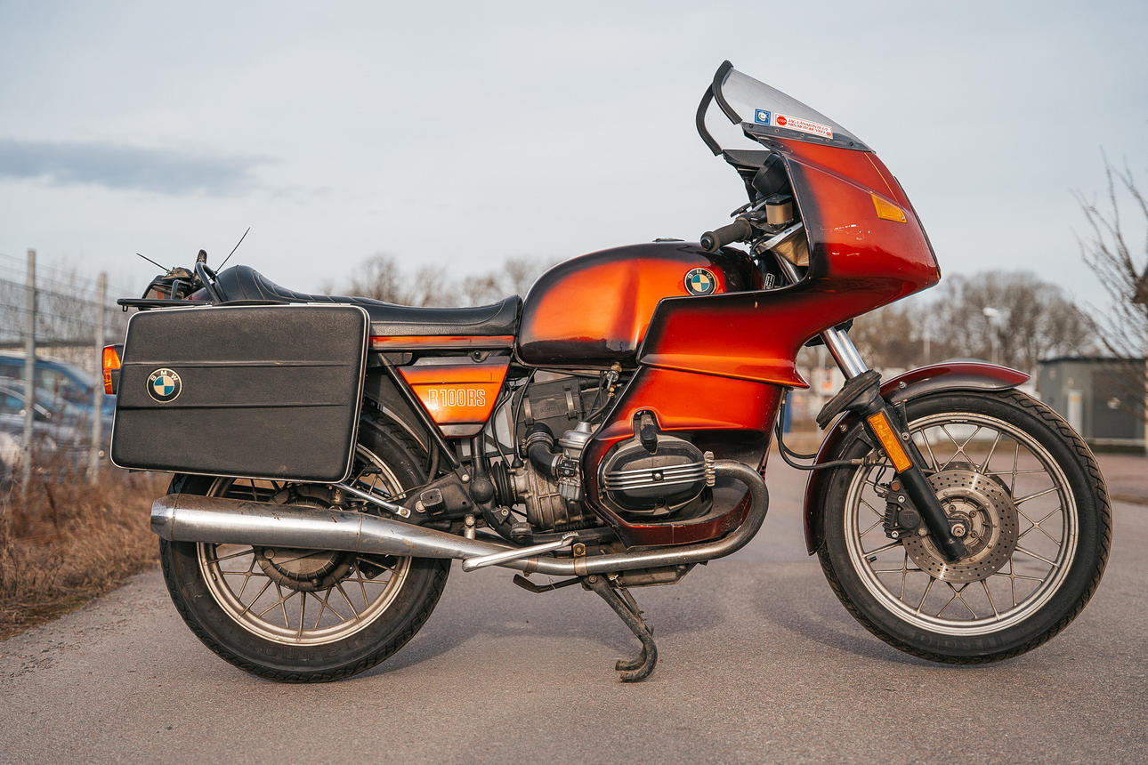 BMW, modell R100RS, 1981, Tyskland.