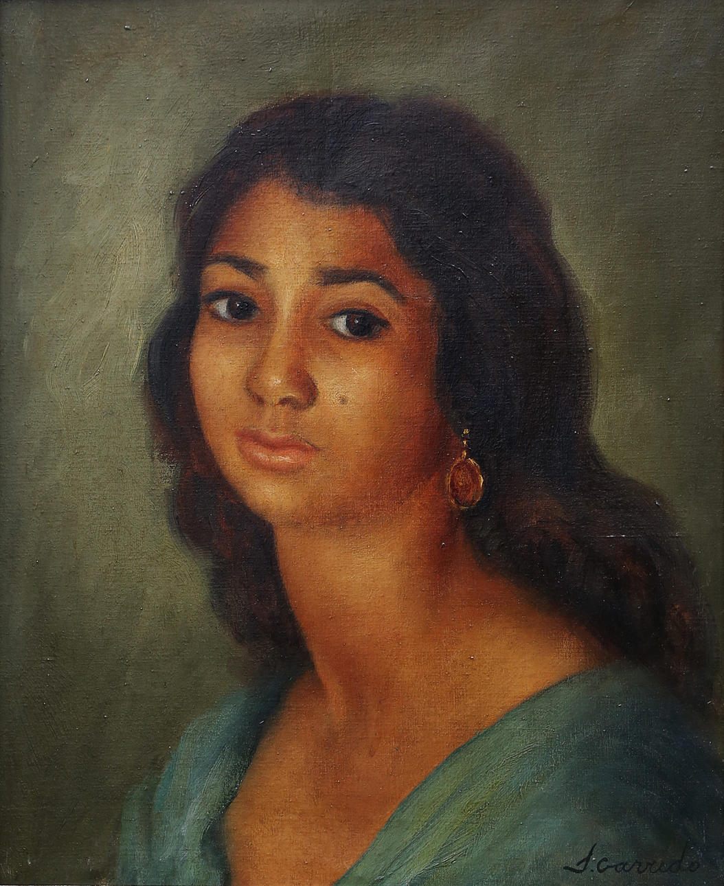 JULIÁN GARRIDO. Una joven.