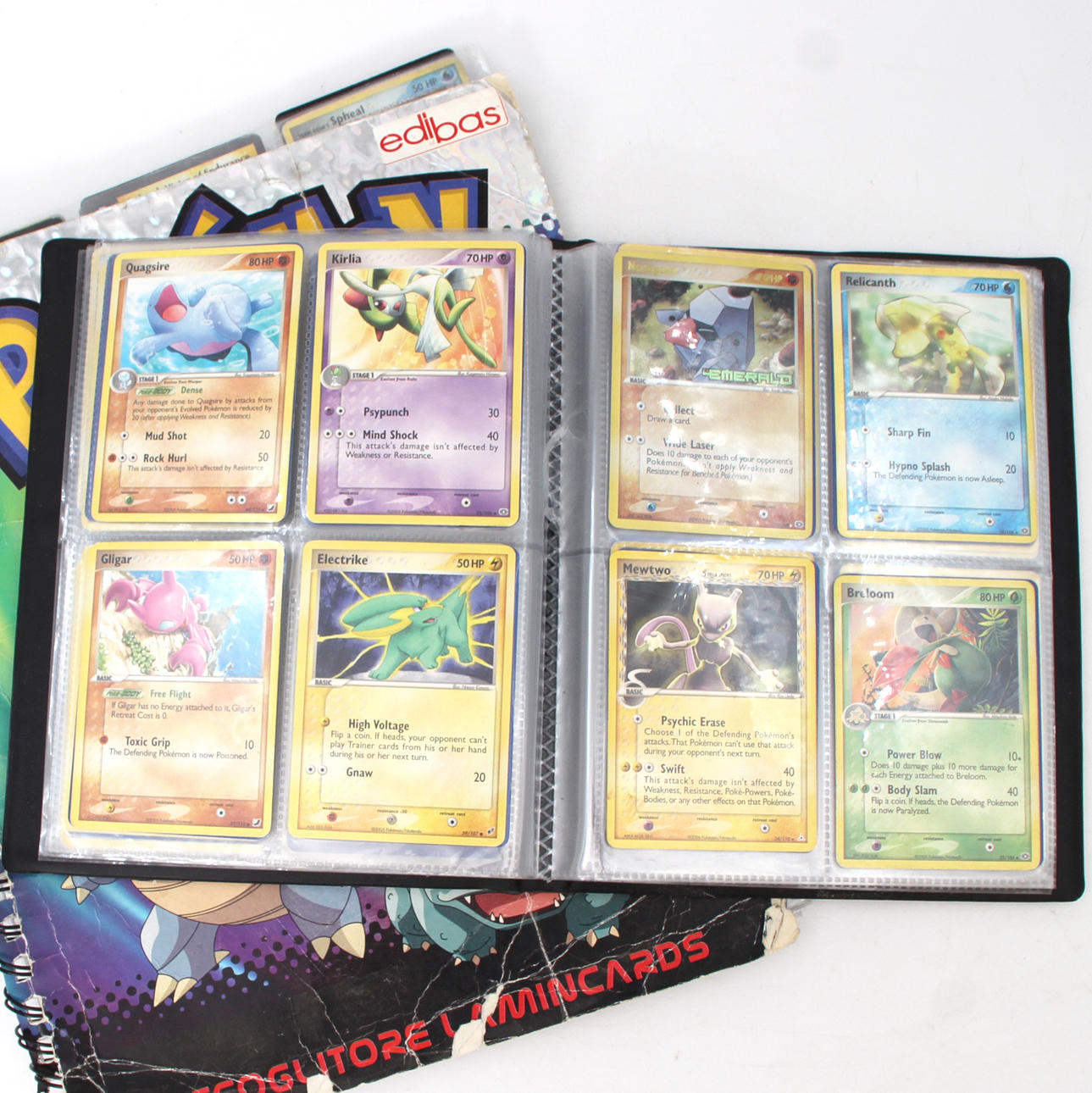 2 ALBUM, POKEMONKORT/KORT.