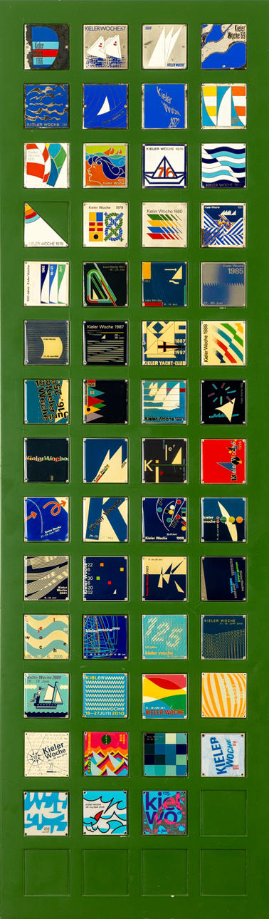 Kiel Week Plakettsamling.