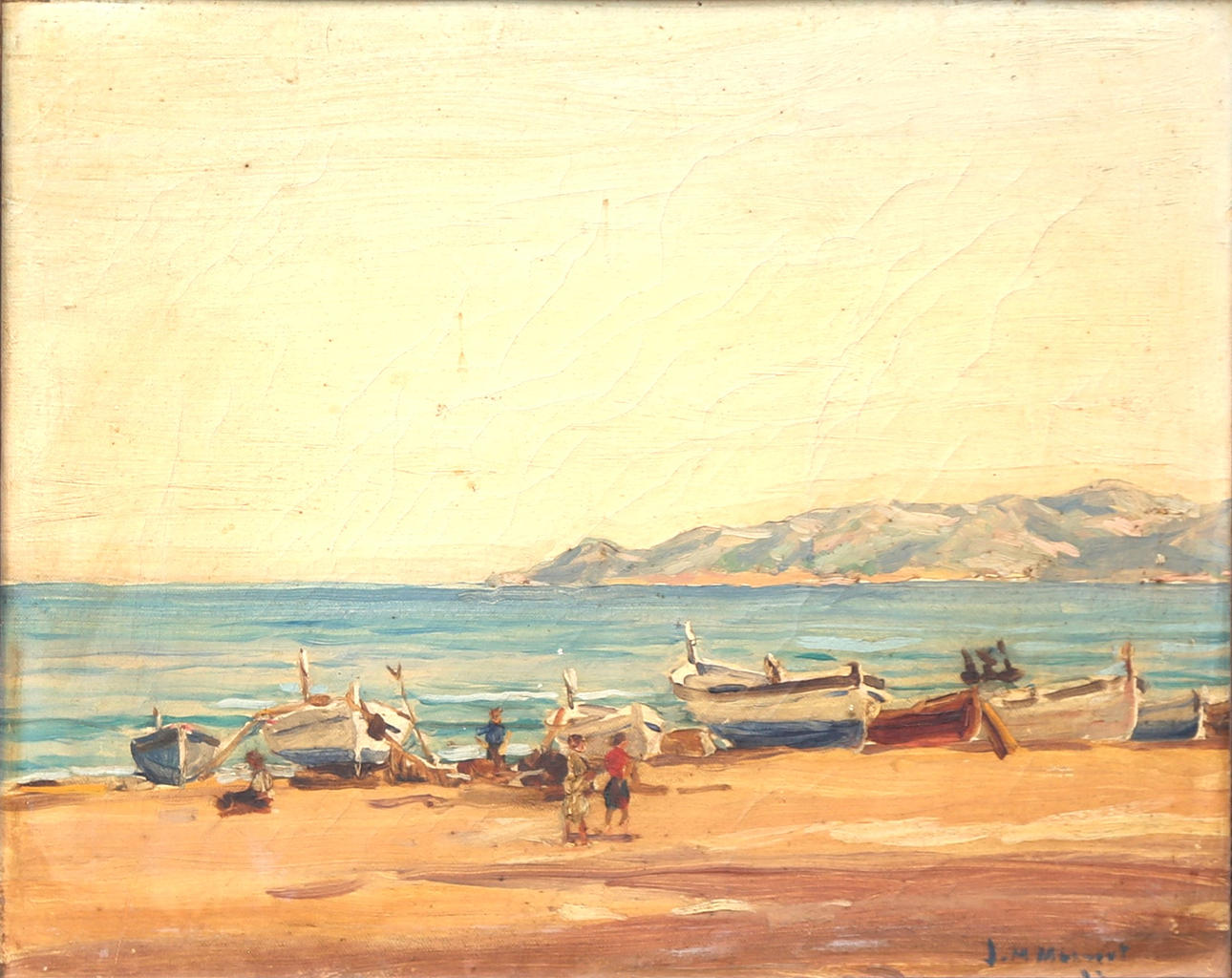 JOSÉ Mª MASCORT. Seaside view.