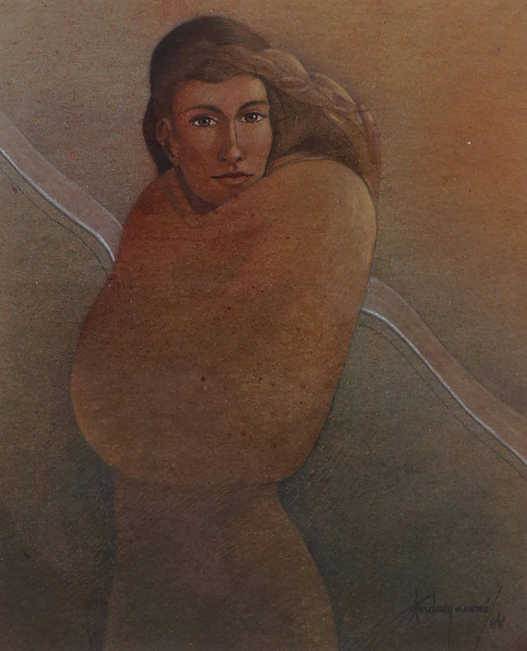 ANDREU MARTRÓ. A girl.